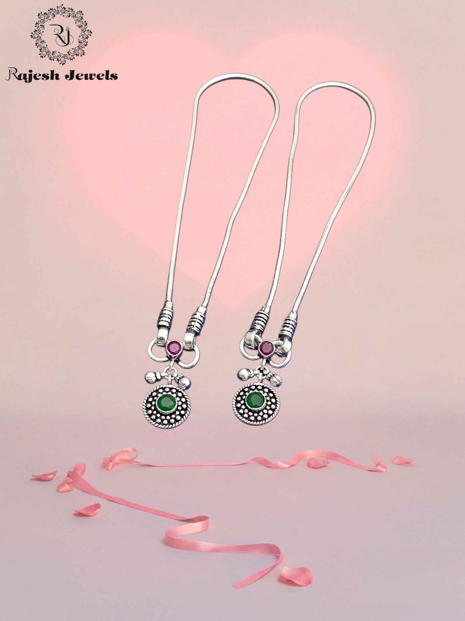 Sublime Green Snake Chain Anklet