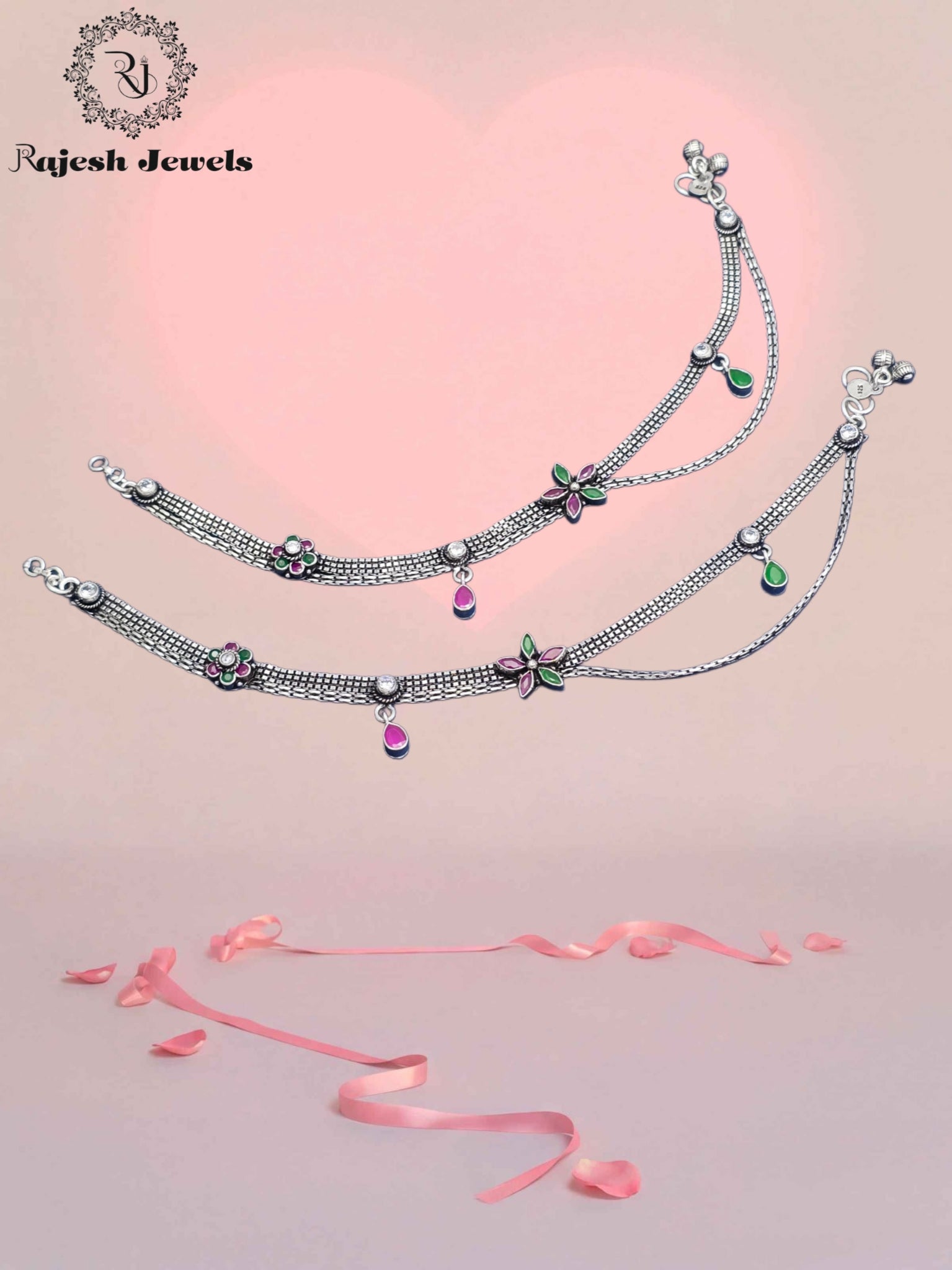 Outstanding Cutstone Dailywear Anklet