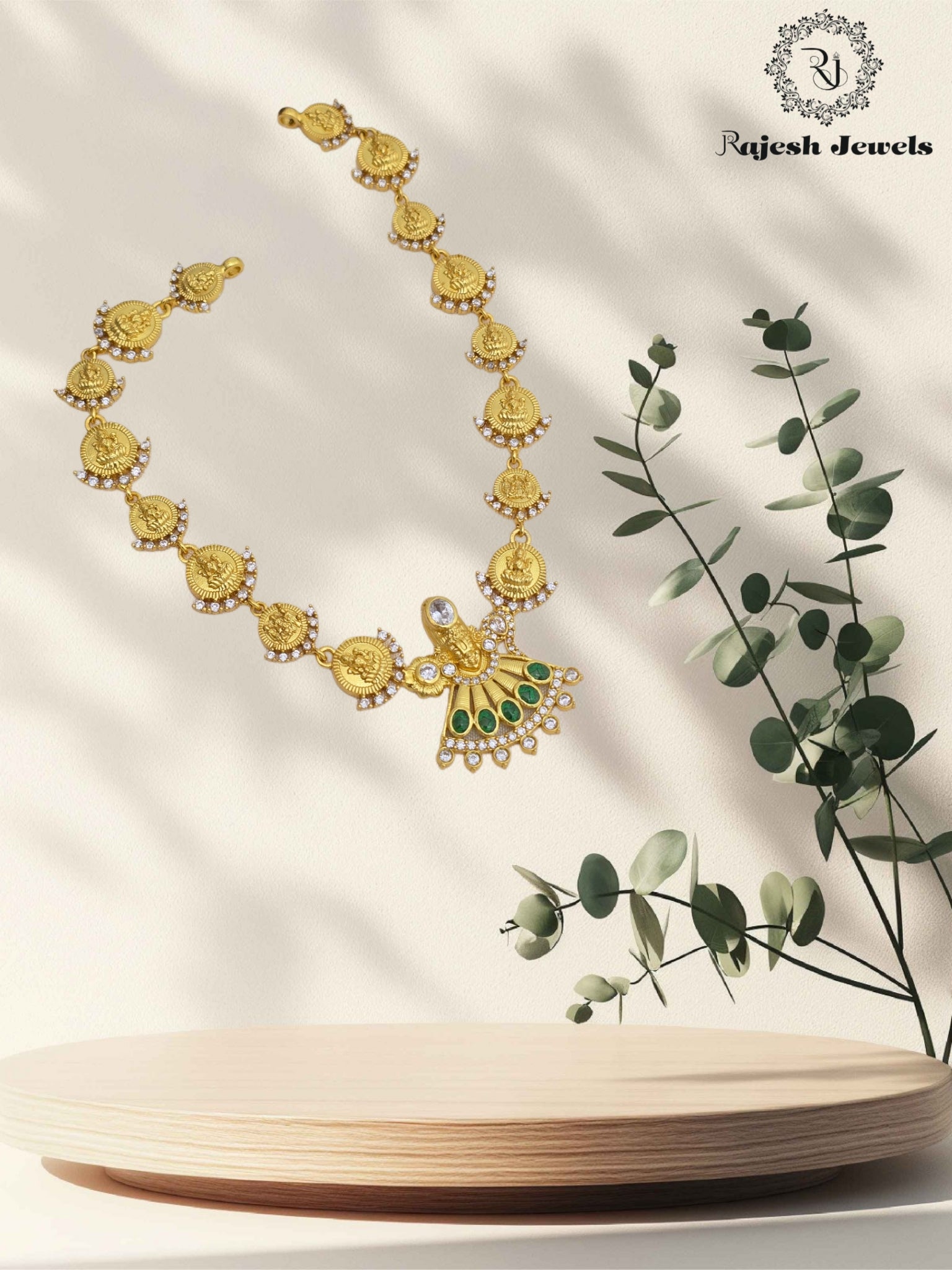 Lakshmi Balaji Cz Necklace