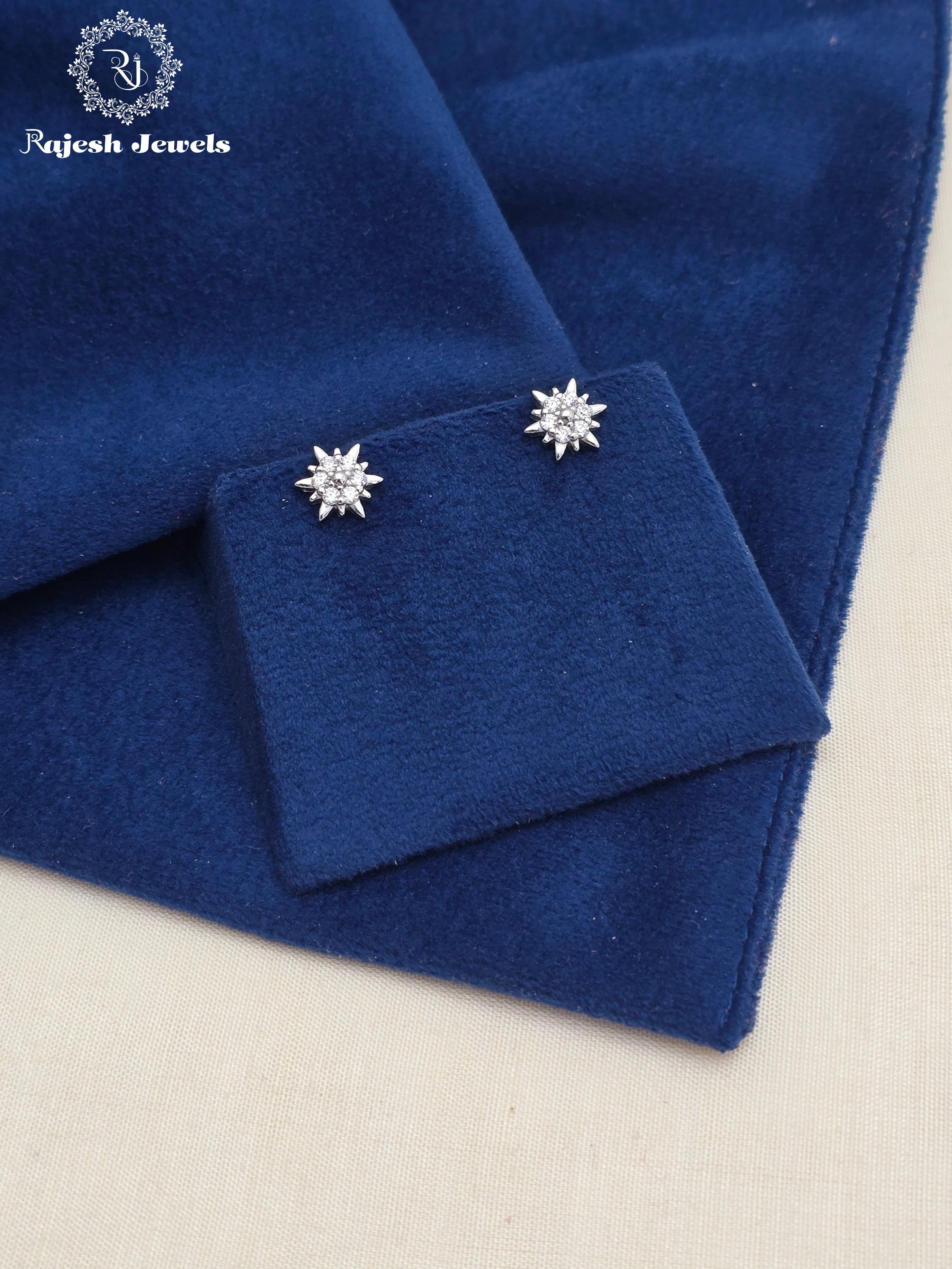 Sparkling Star Minimalistic South Screw Earrings