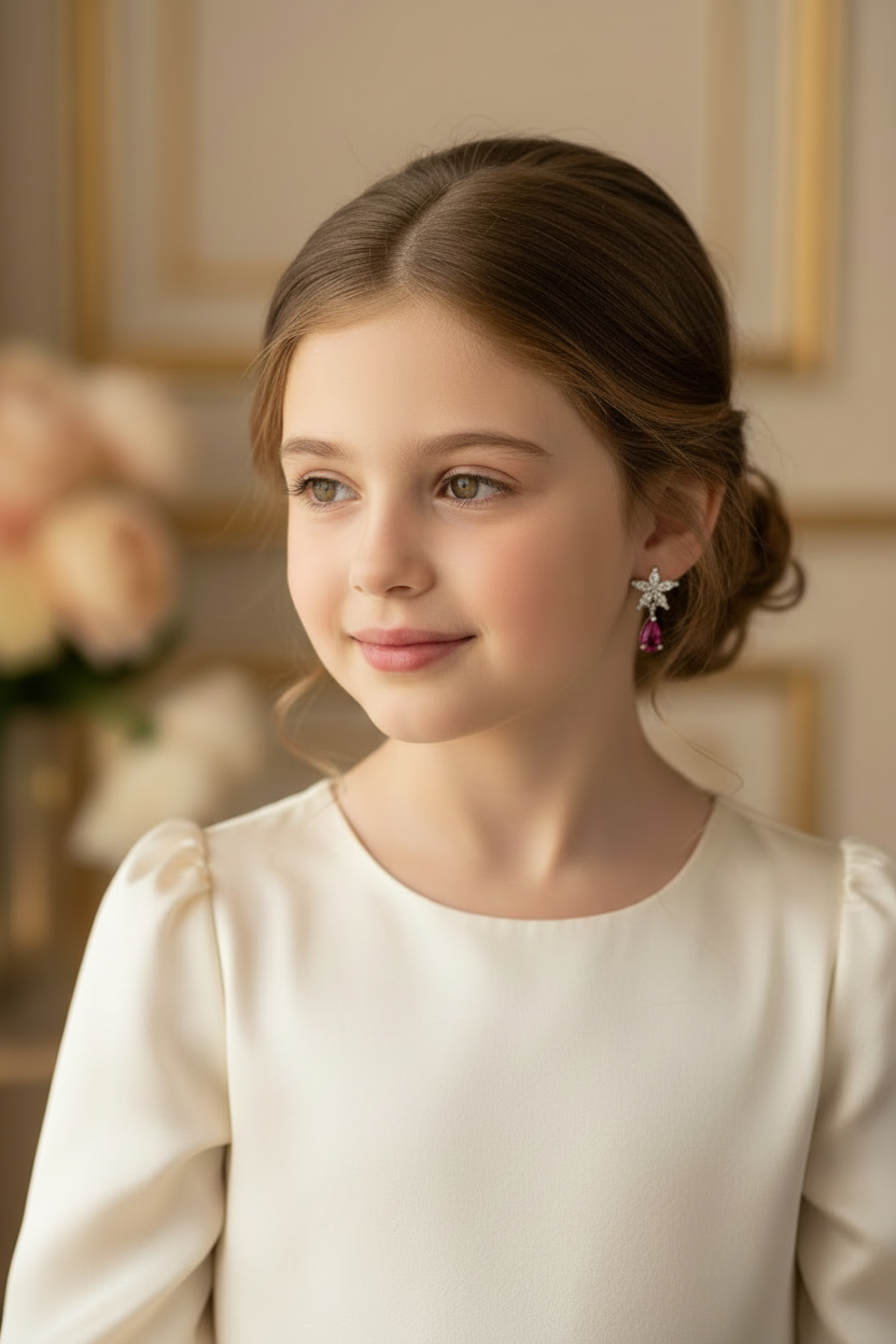 Eye catchy Cz Minimalistic Hanging Earrings