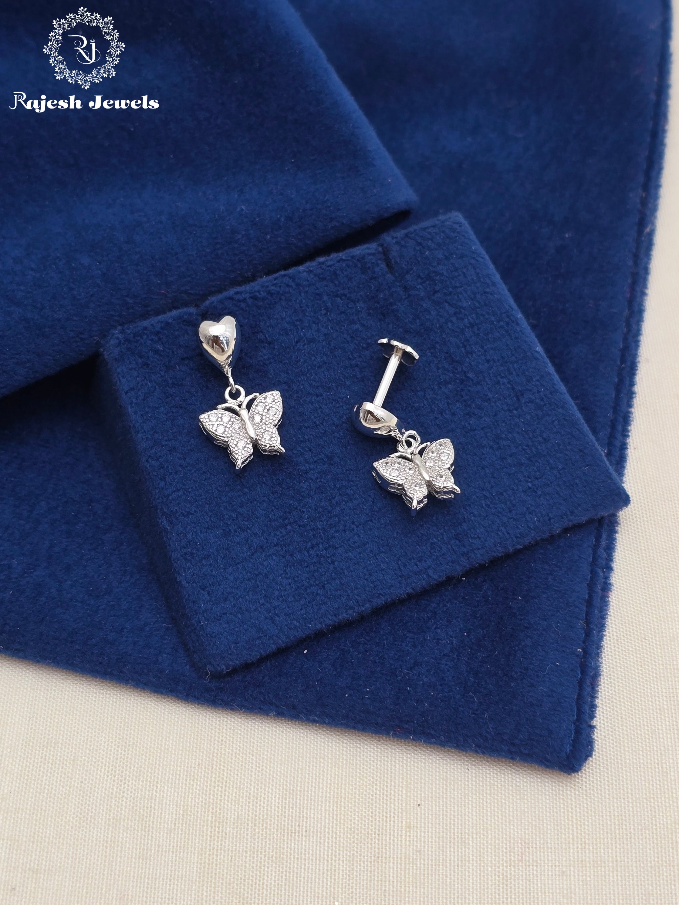 Superlative Butterfly Minimalistic Hanging Earrings