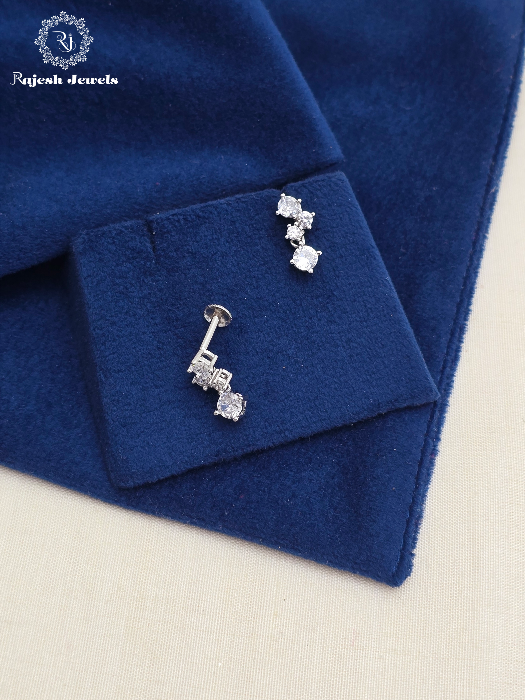 Exceptional Cz Minimalistic Hanging Earrings