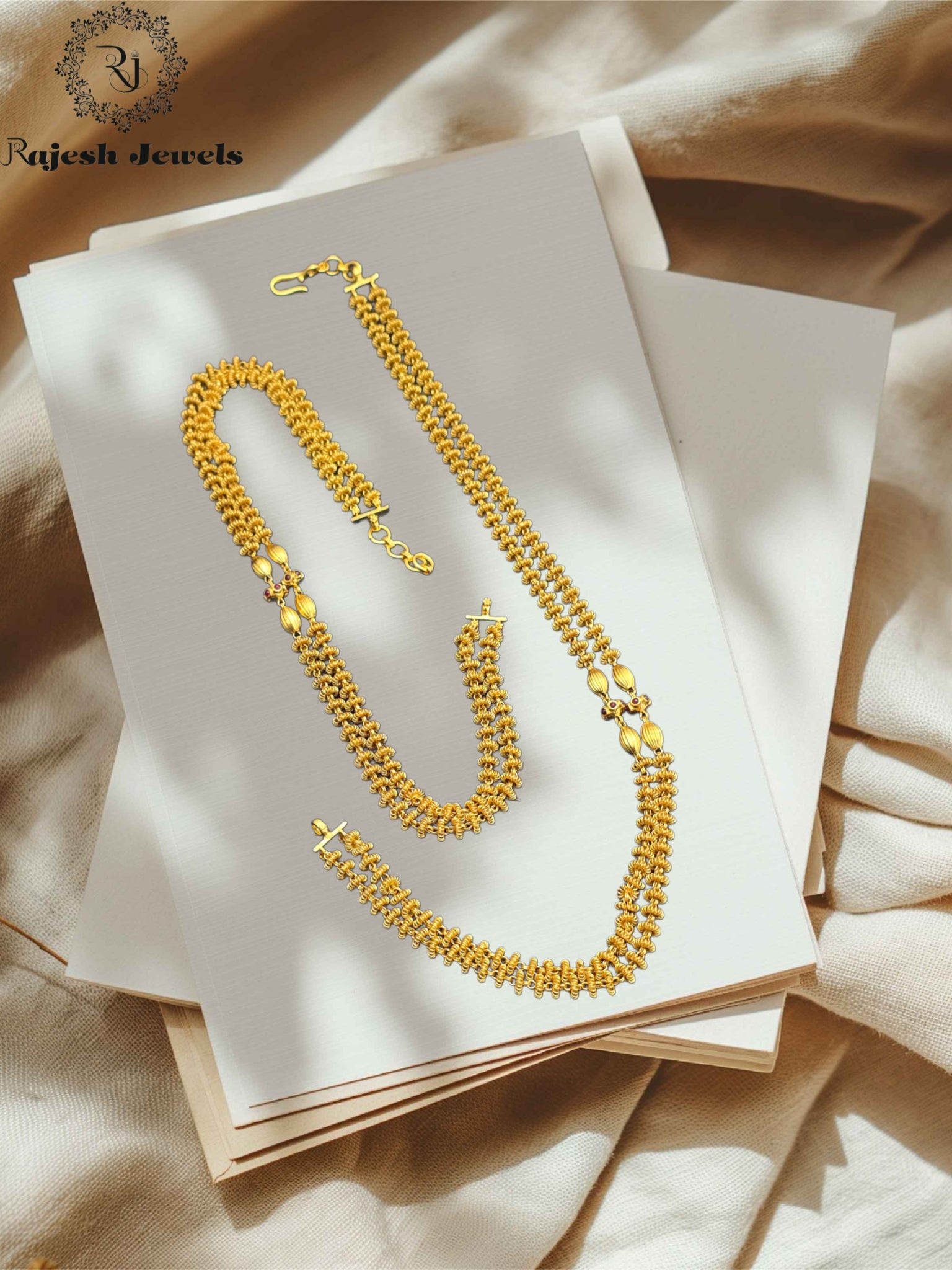 Beautiful Dual Chain Double Hook Chain