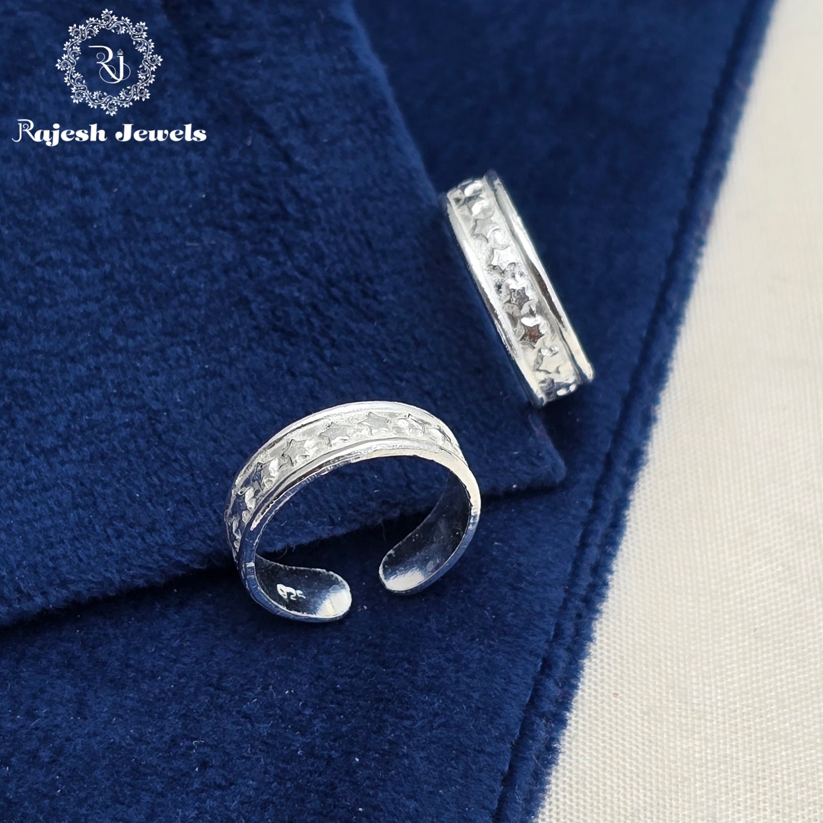 Awesome Silver Adjustable Toerings