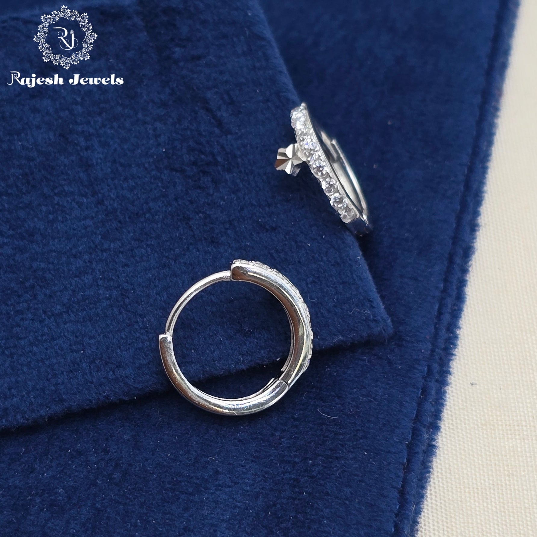 Appealing Rodhium Finish Bali Earrings