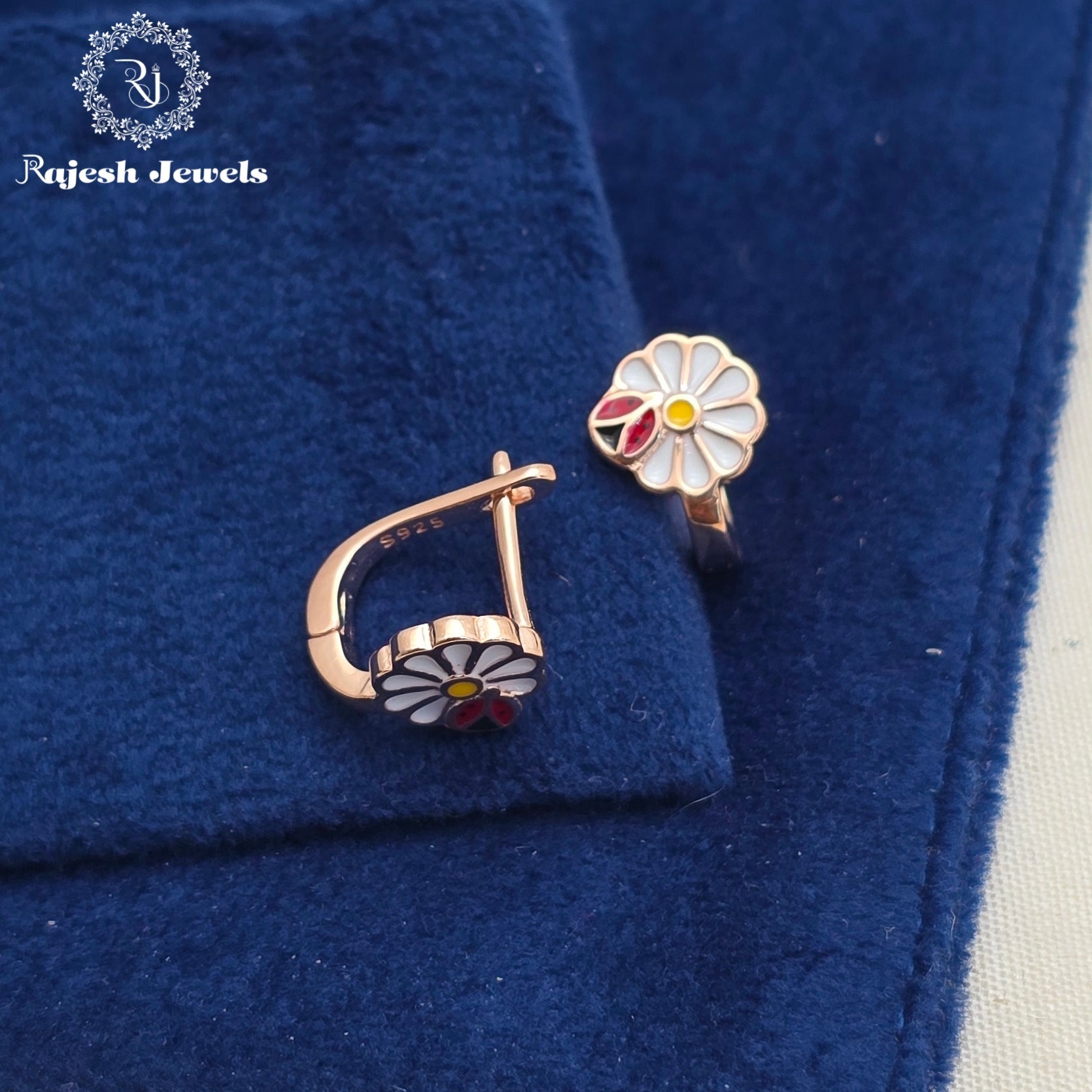 Sunflower Minimalistic Bali Earrings