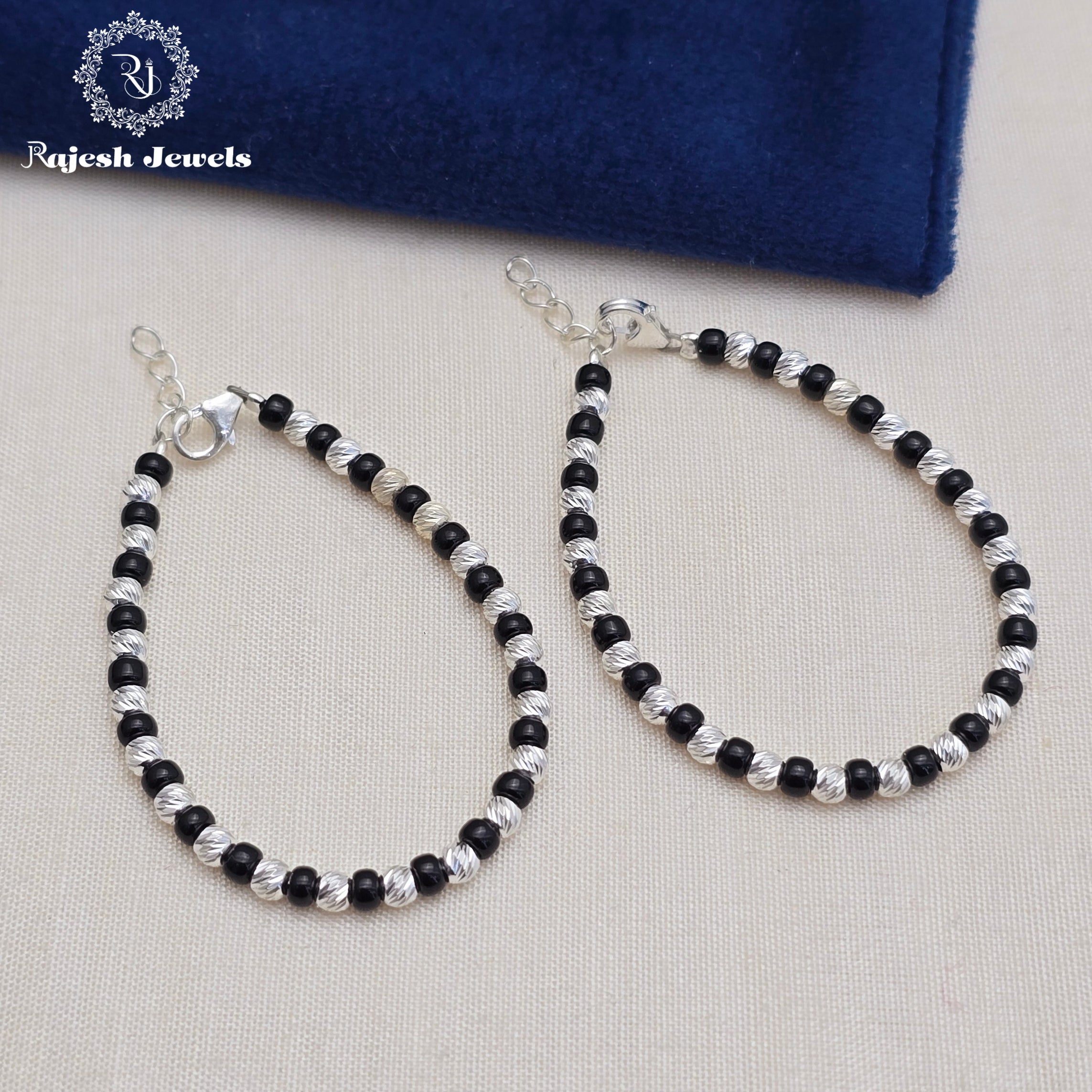 Black Beads Baby Bracelet