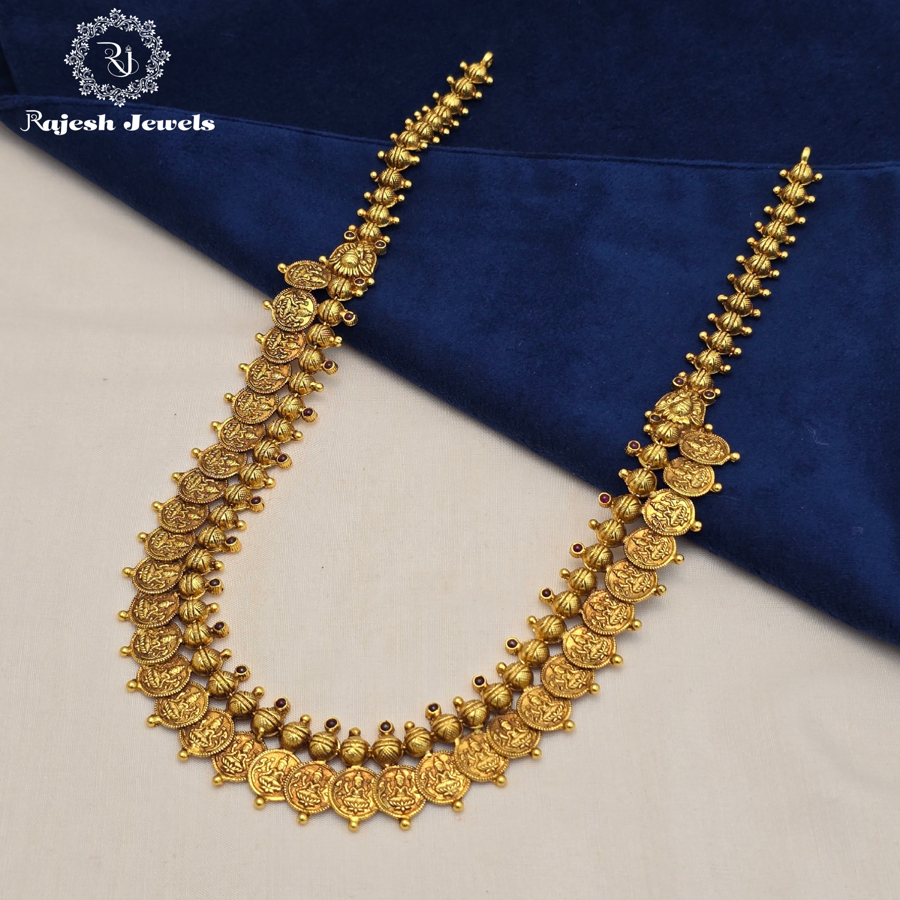 Luxurious Antique Finish Kasu Haram