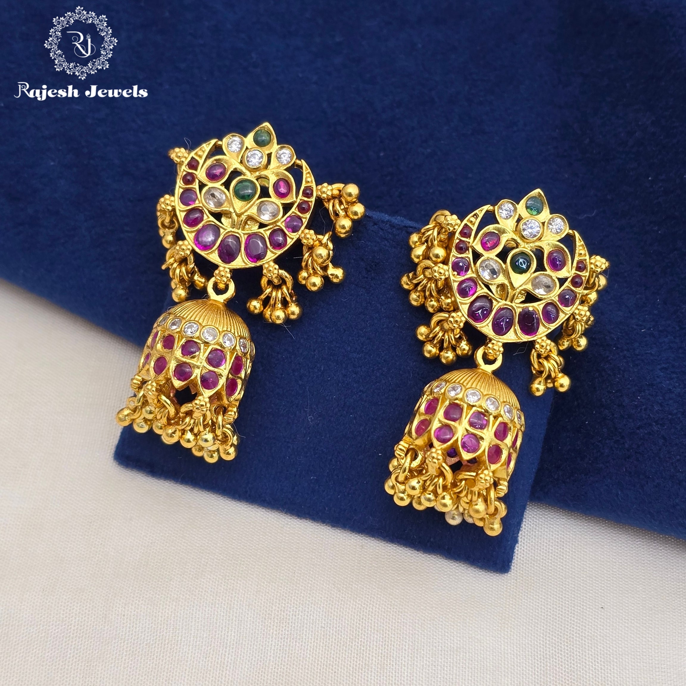Outstanding Silver Gold Polished Earrings