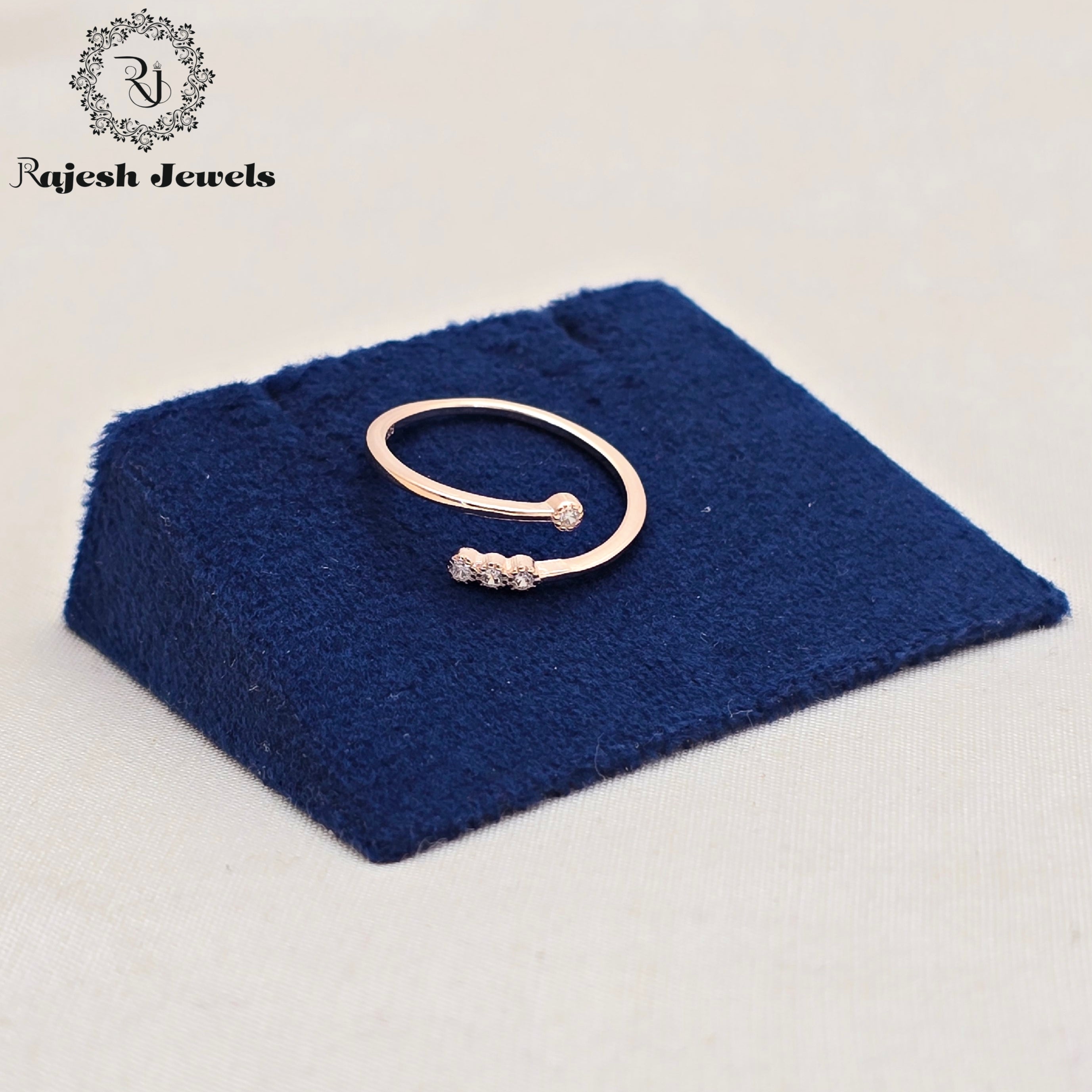 Delightful Top Adjustable Ladies Finger Ring