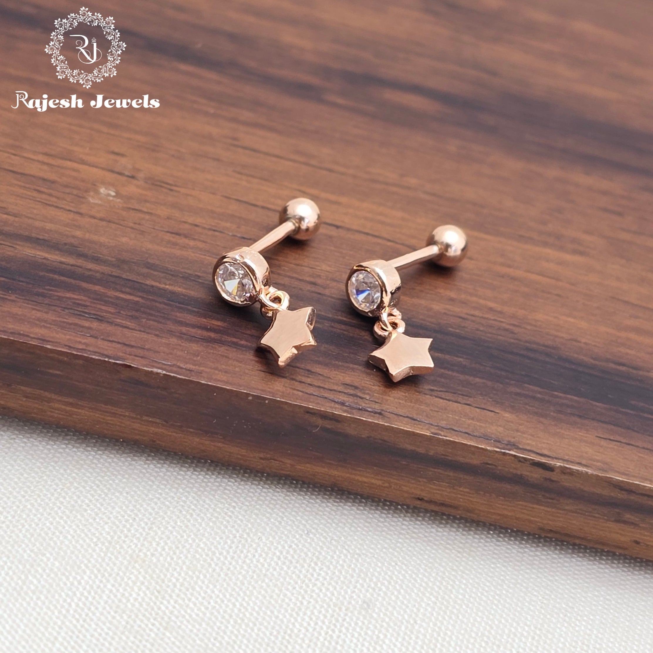 Lovable Star Drops Second stud Earrings