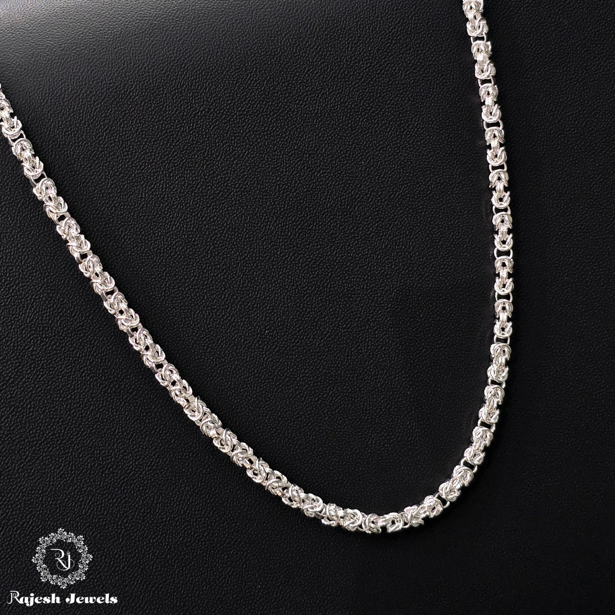 Fantastic Interlinked Sterling Silver Neckchain