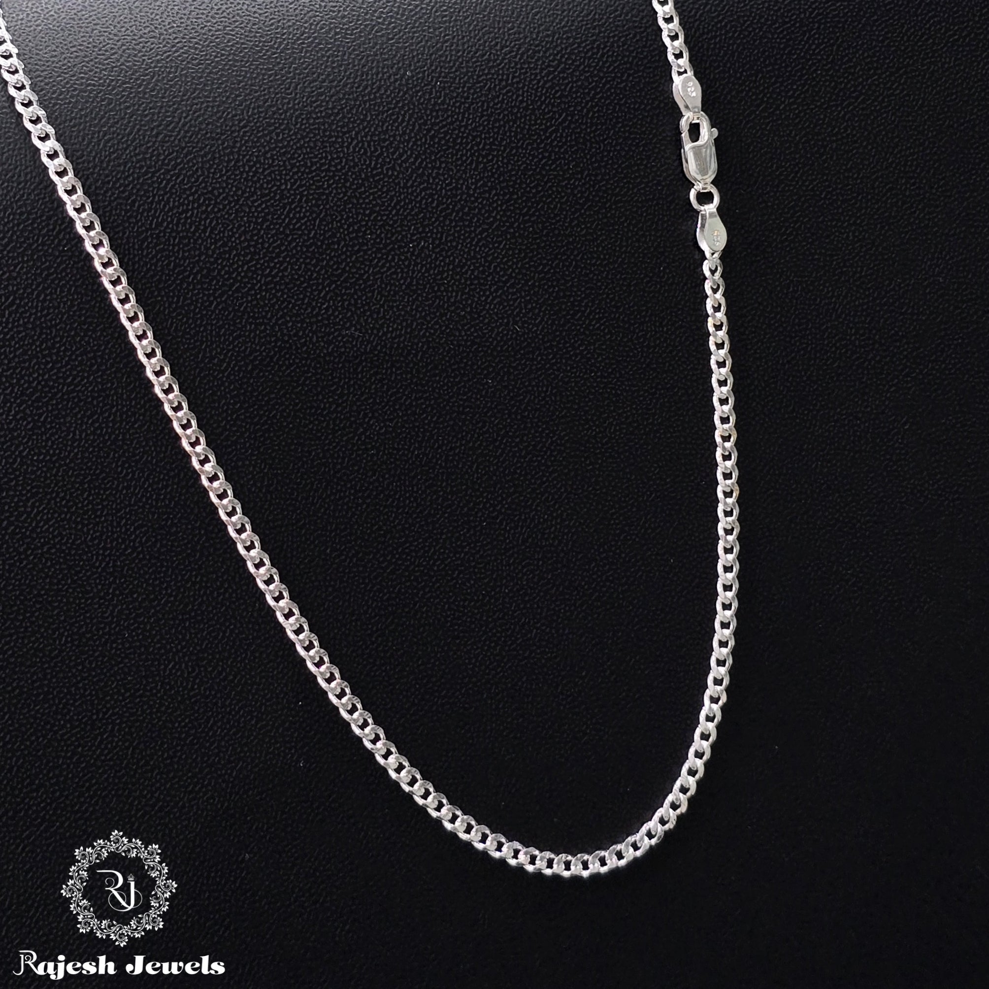 Amazing Curb Sterling Silver Chain