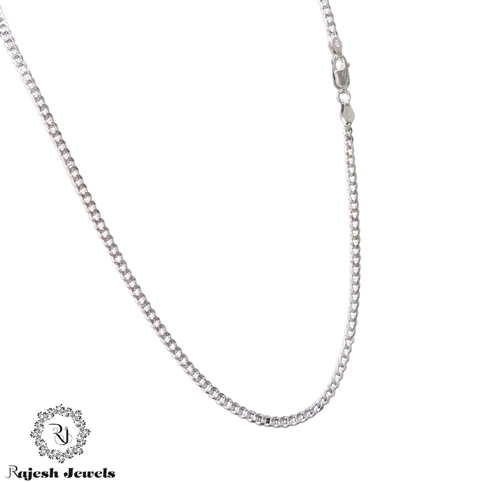Amazing Curb Sterling Silver Chain