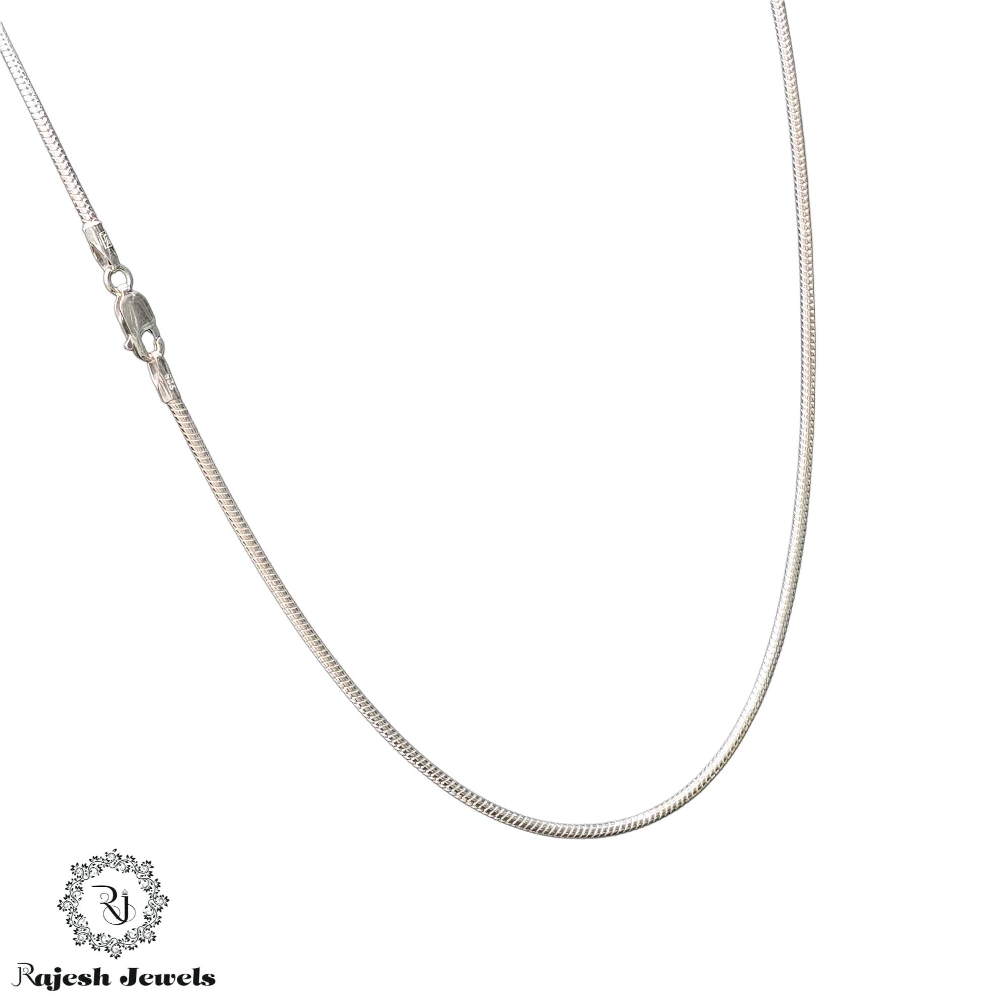 Adorable Snake Chain Sterling Silver Neckchain