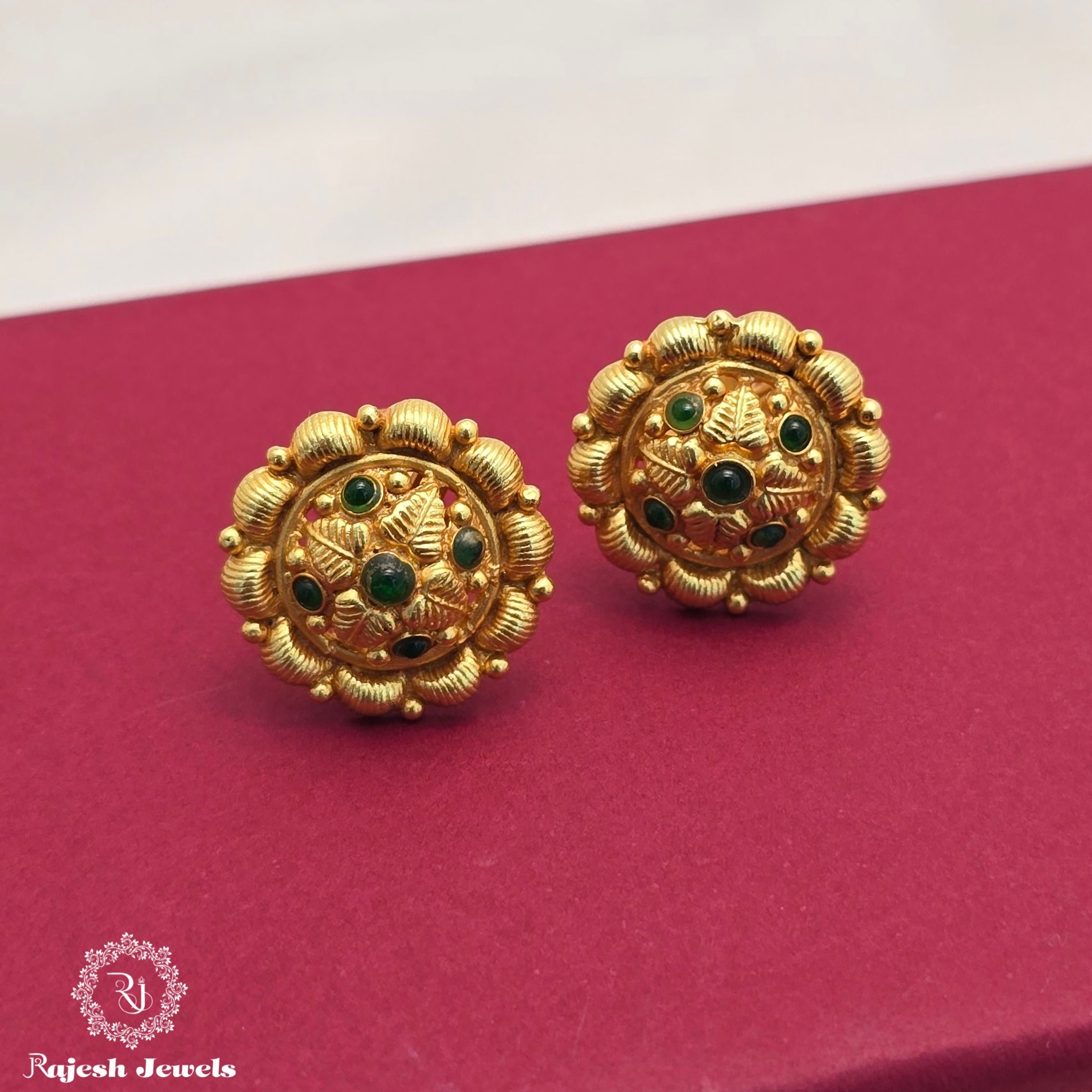 Engaging Silver Gold Plated Earrings