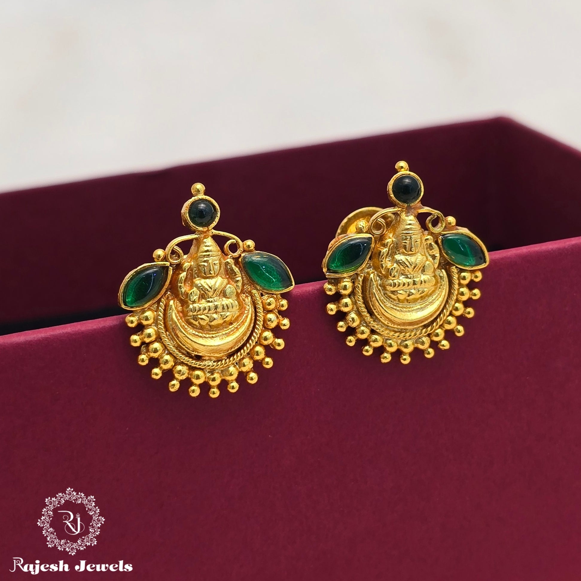 Traditional Cresent Shaped Earrings