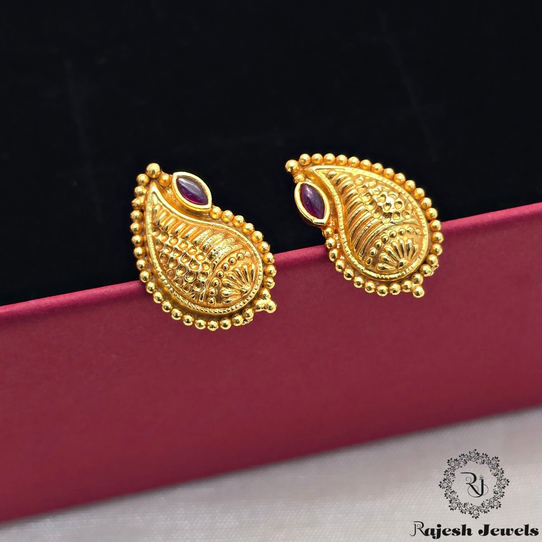 Gorgeous Silver Gold Plated Earrings