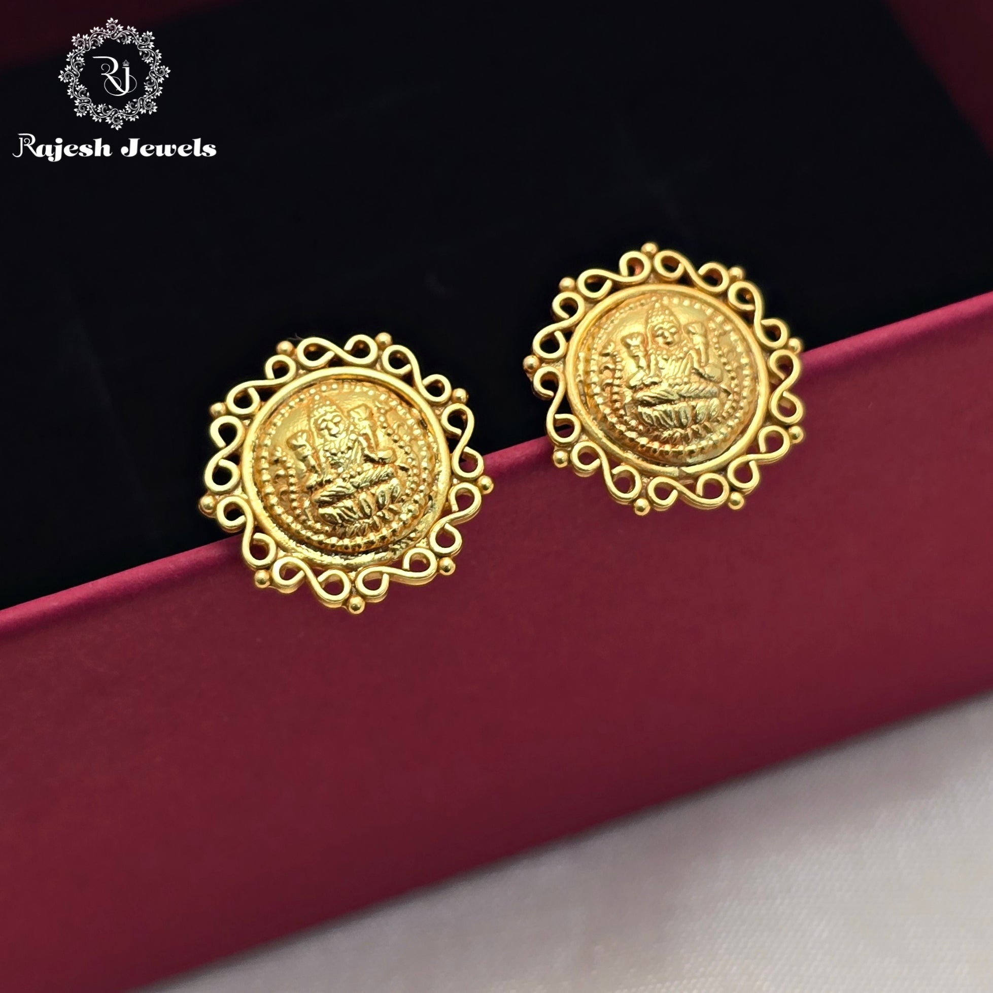 Adorable Lakshmi Kasu Earrings