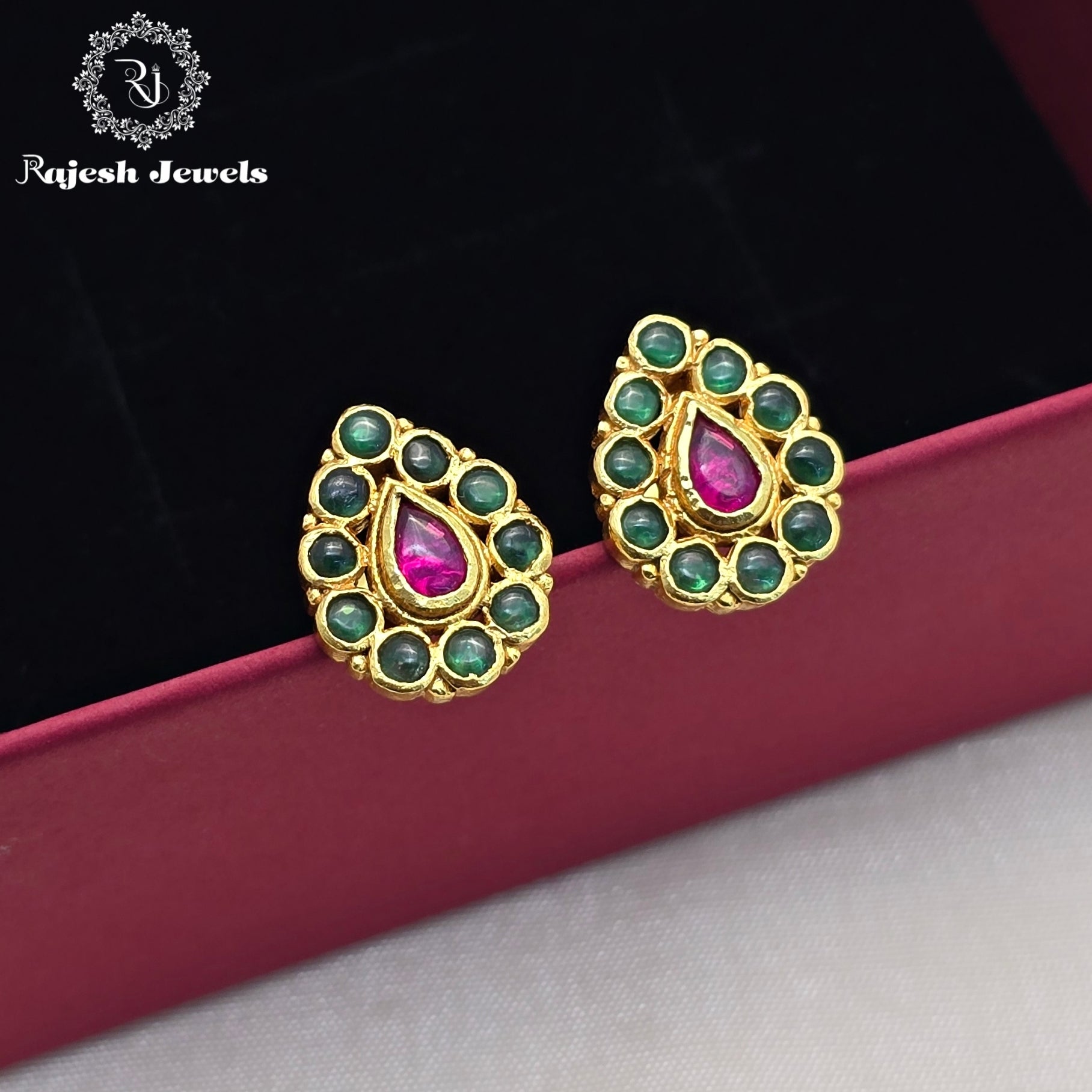 Astonishing Gold Plated Stud Earrings