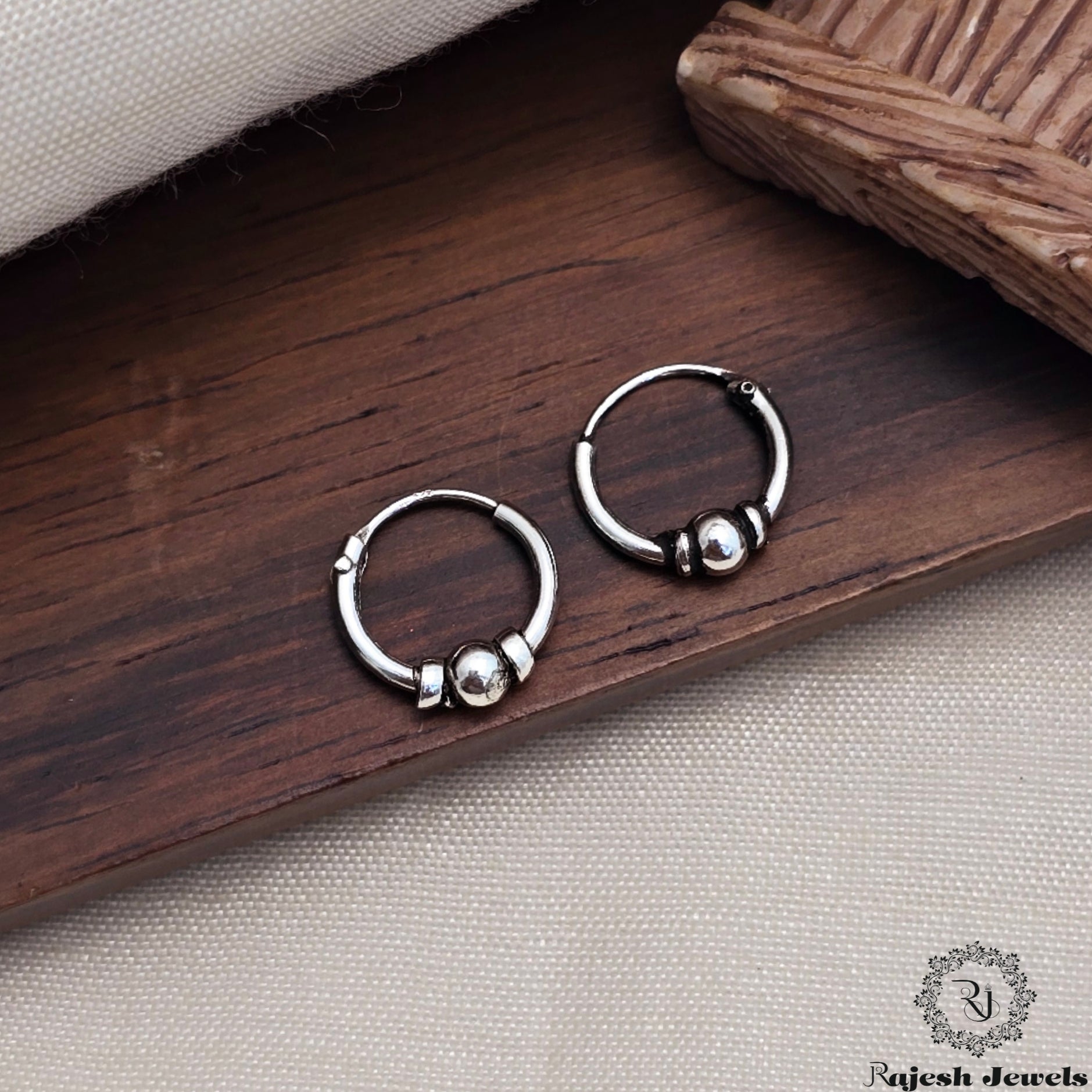 Wonderful Oxidised Minimalistic Bali Earrings