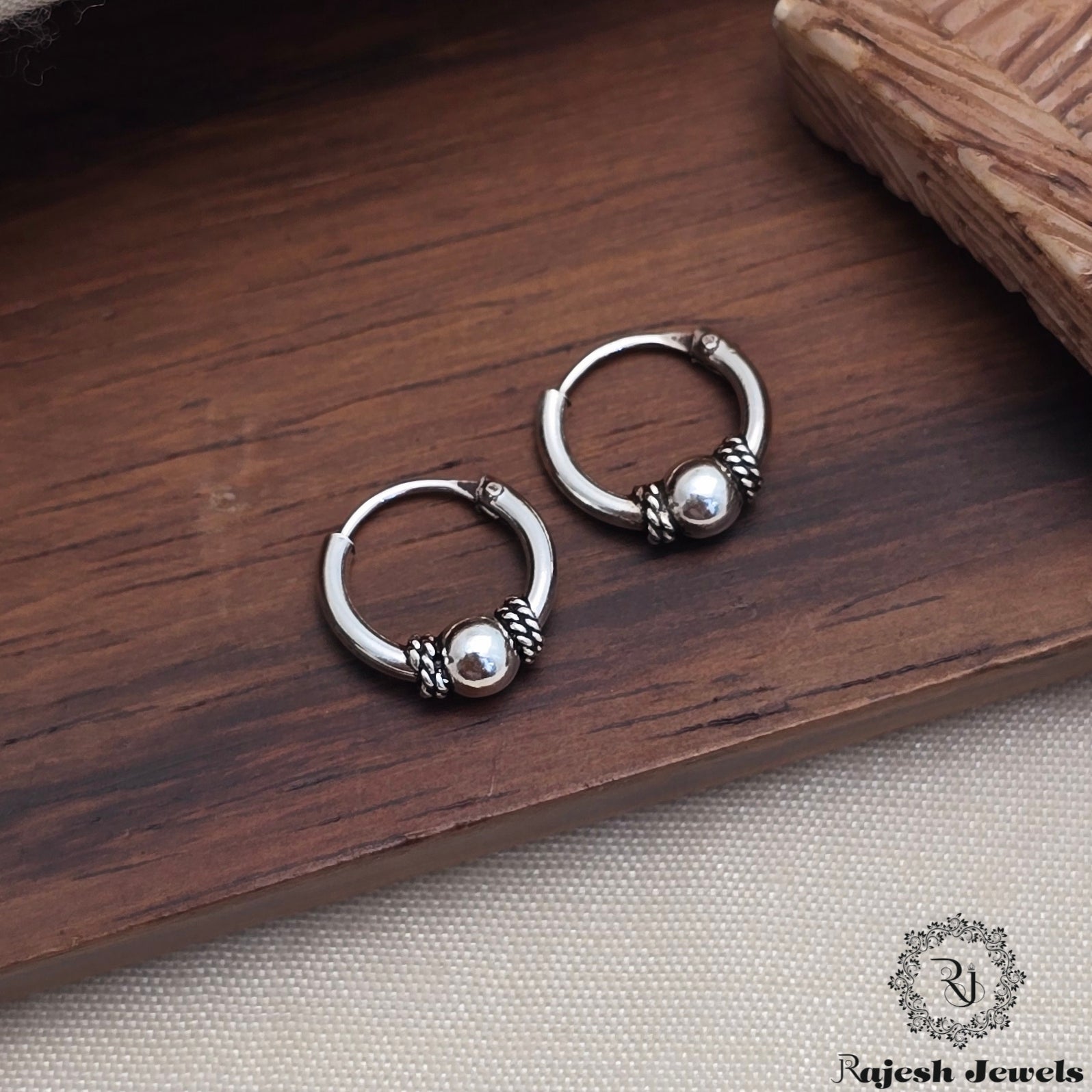 Fantastic Silver Minimalistic Bali Earrings
