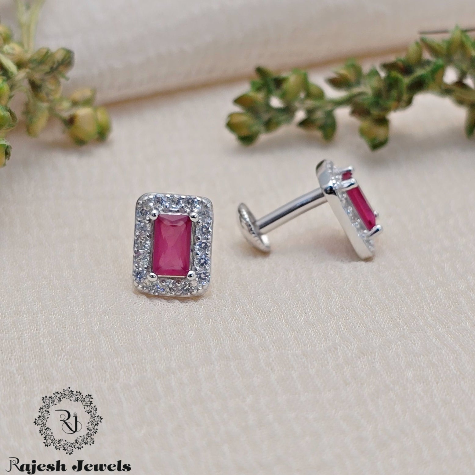 Ravishing Cz Studs Earrings
