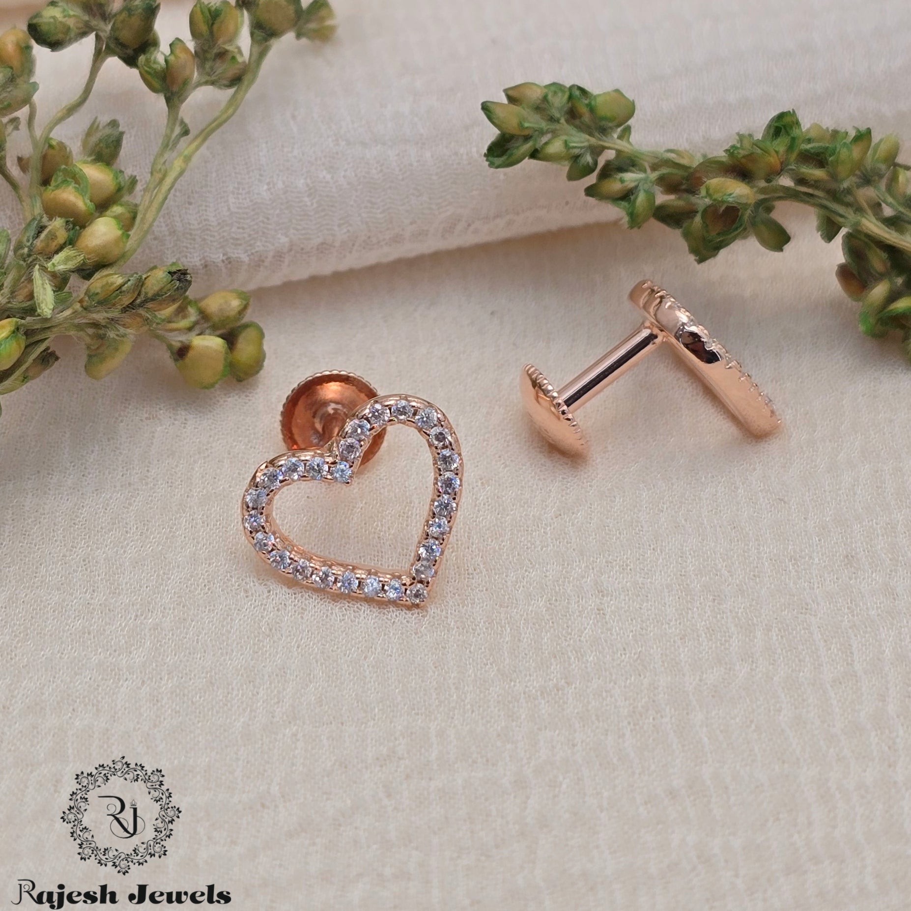 Adorable Heart Rosegold Toering