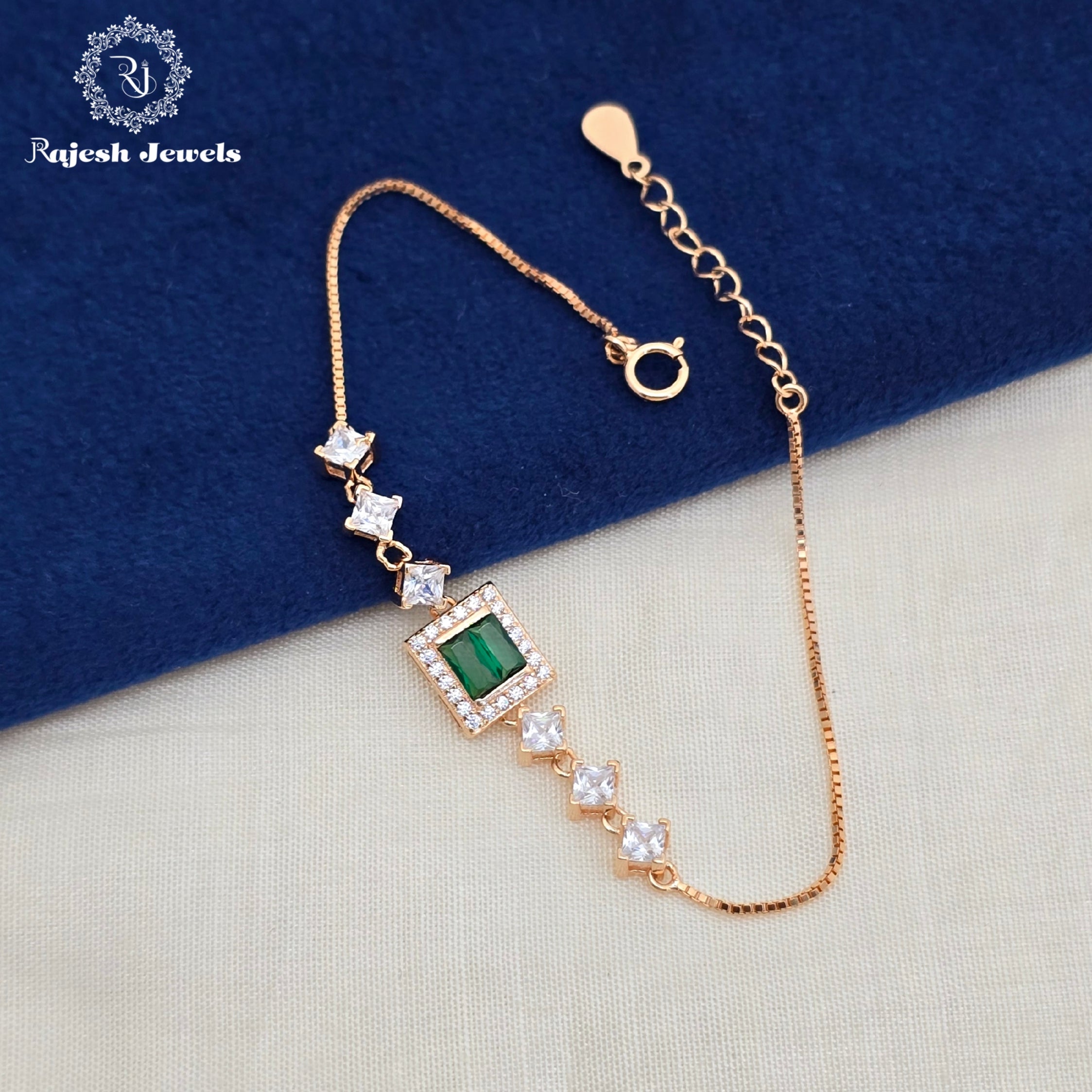 Gorgeous Cz Silver Ladies Bracelet