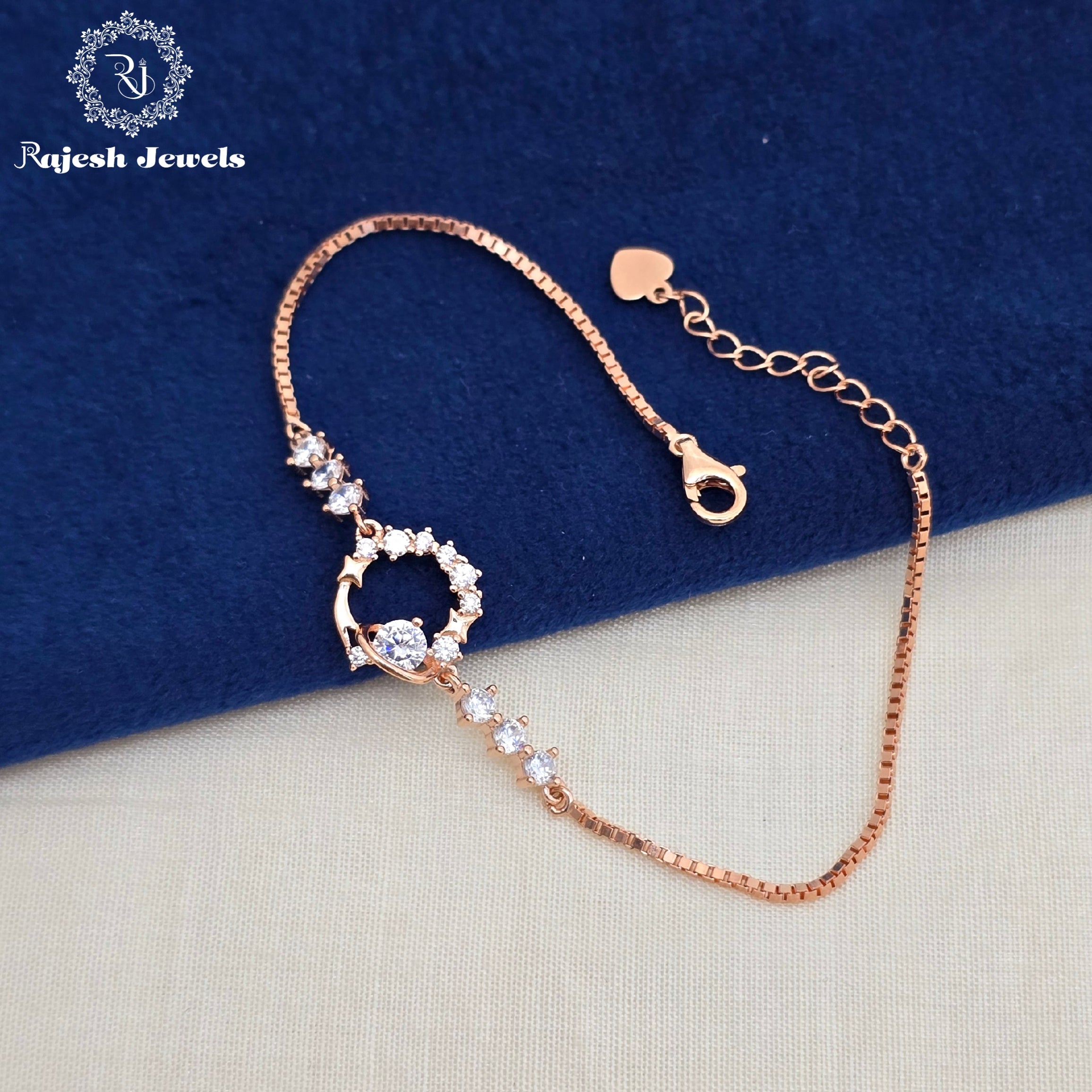 Magnificent Cz Silver Ladies Bracelet