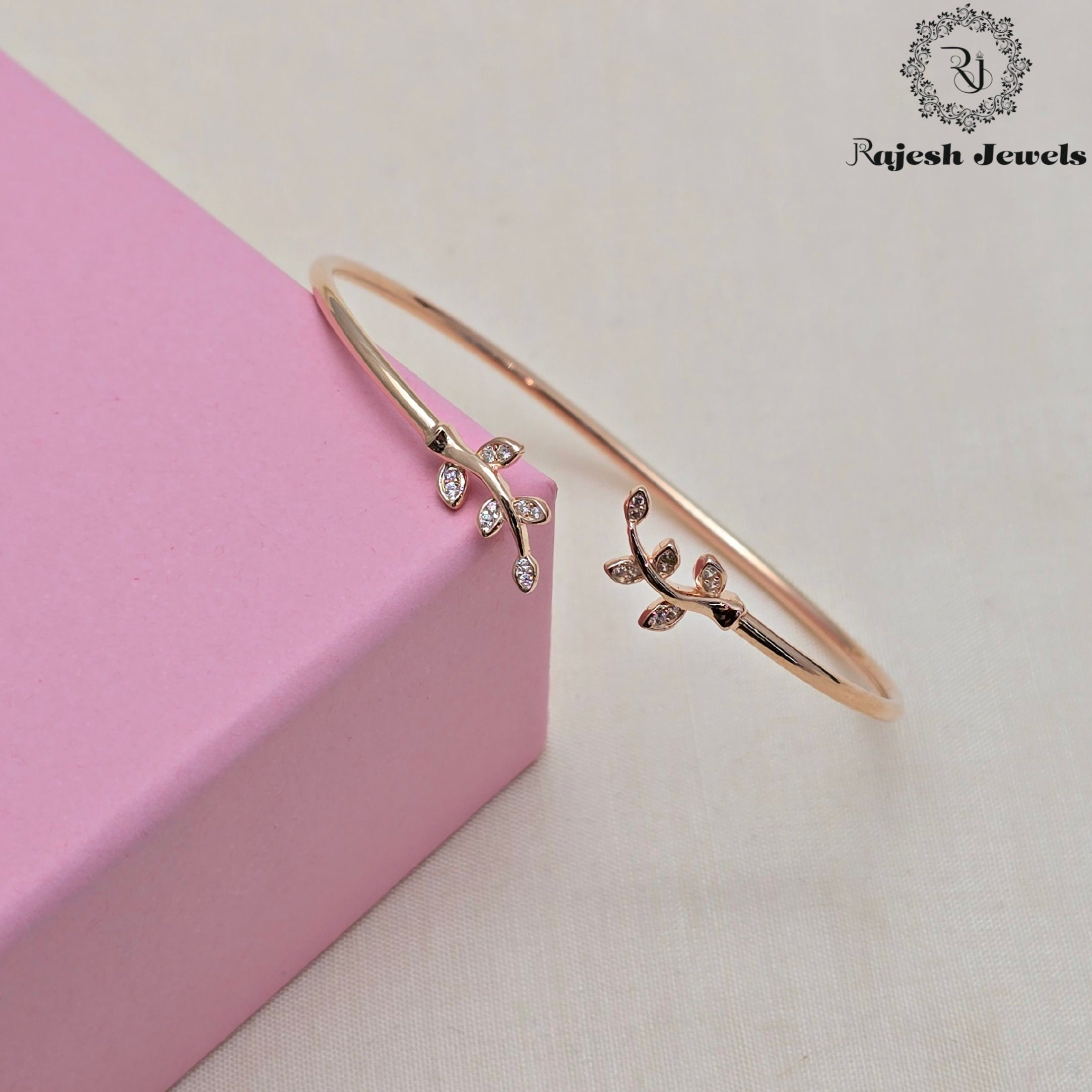 Elegant Flexi Cz Hand Bracelet