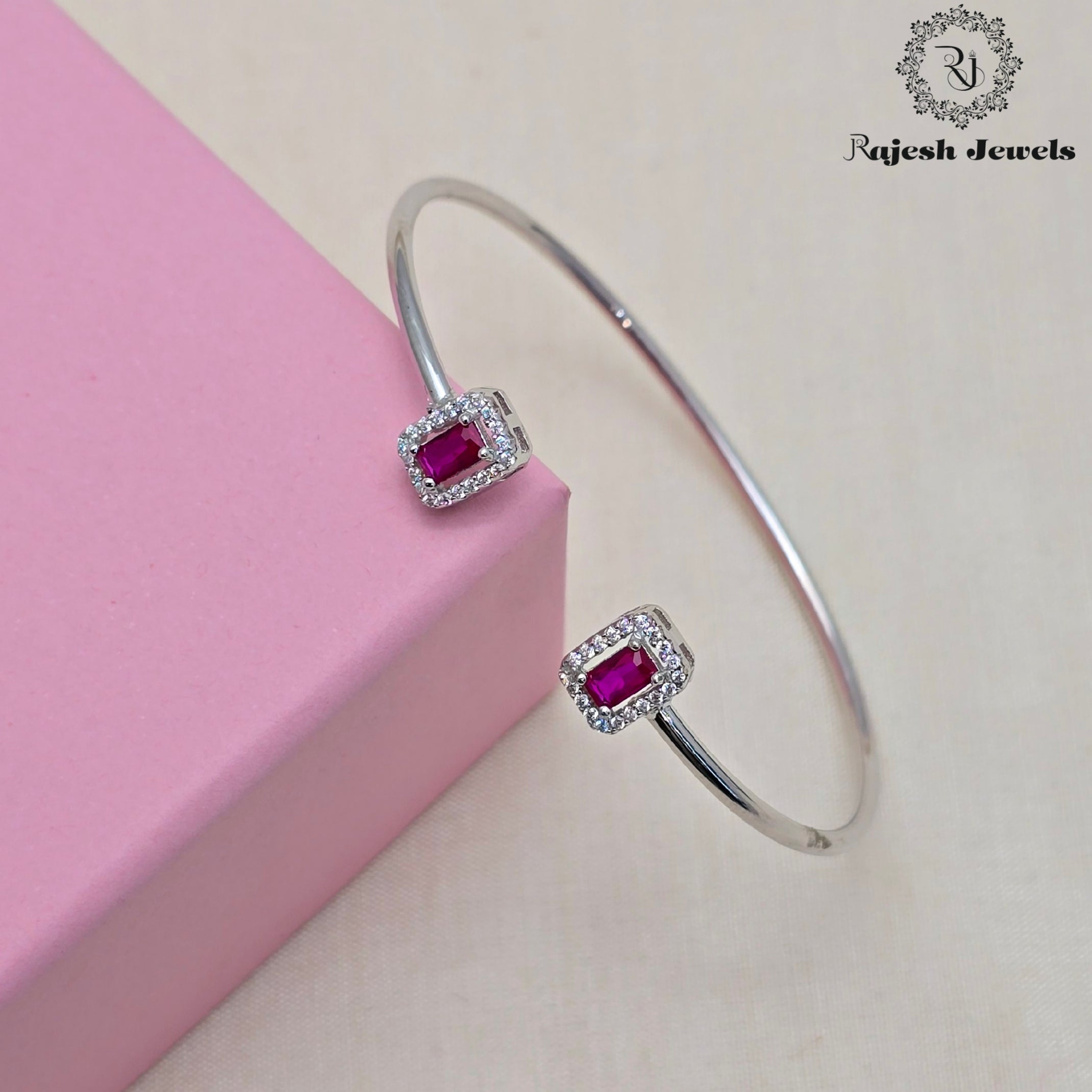 Radiant Cz Flexi Hand Bracelet
