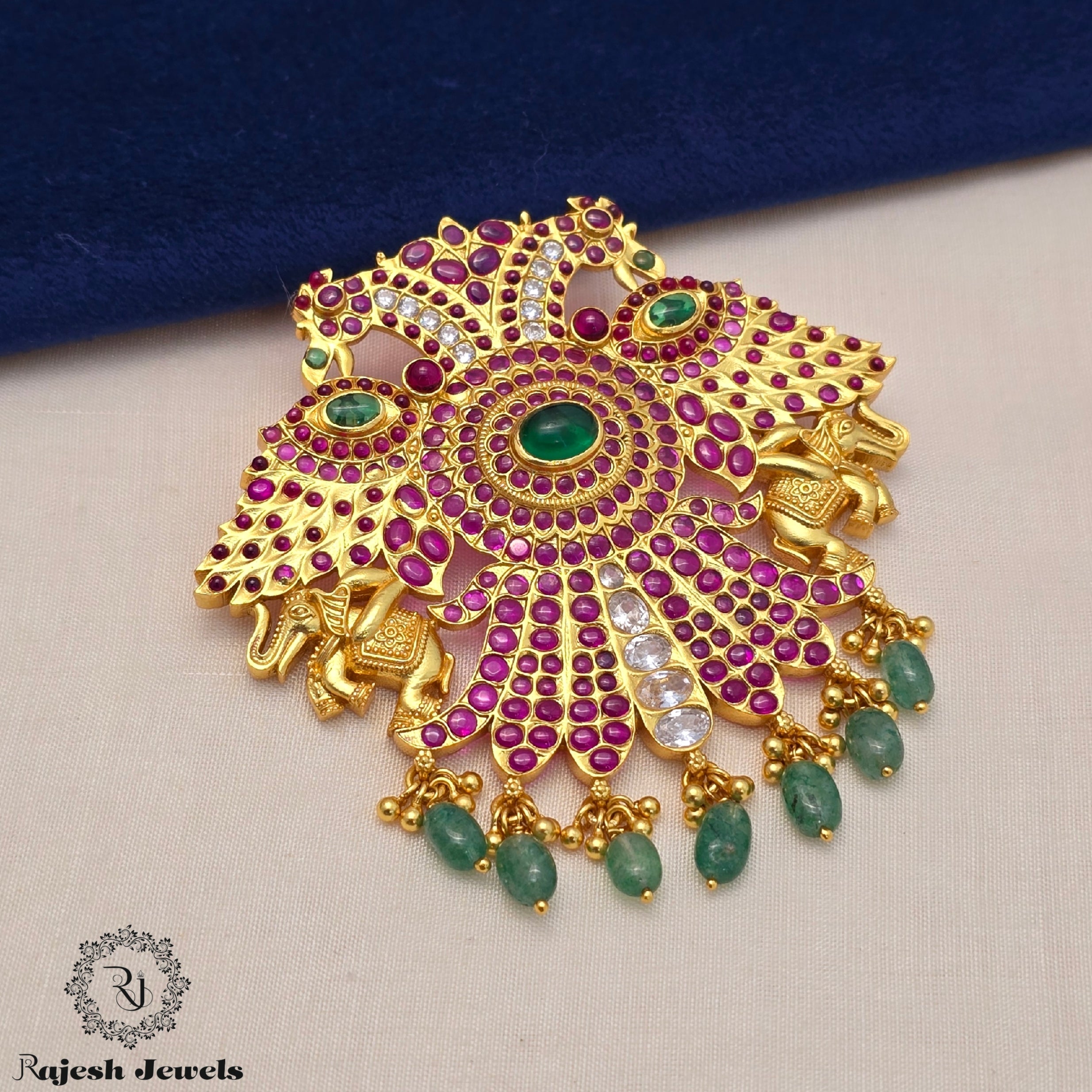 Wondrous Gandaberunda Silver Pendant