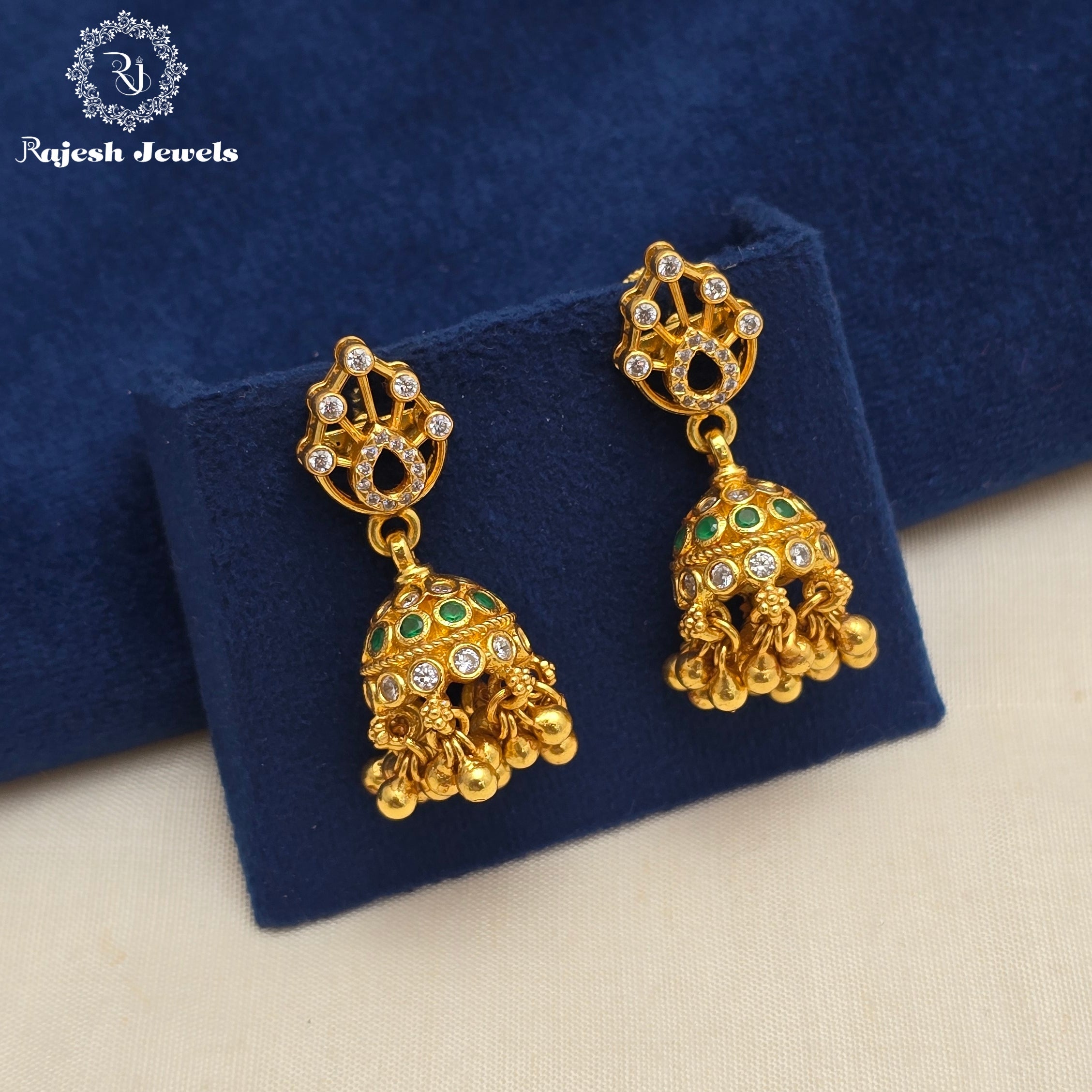 Brilliant Cz Jumka Earrings