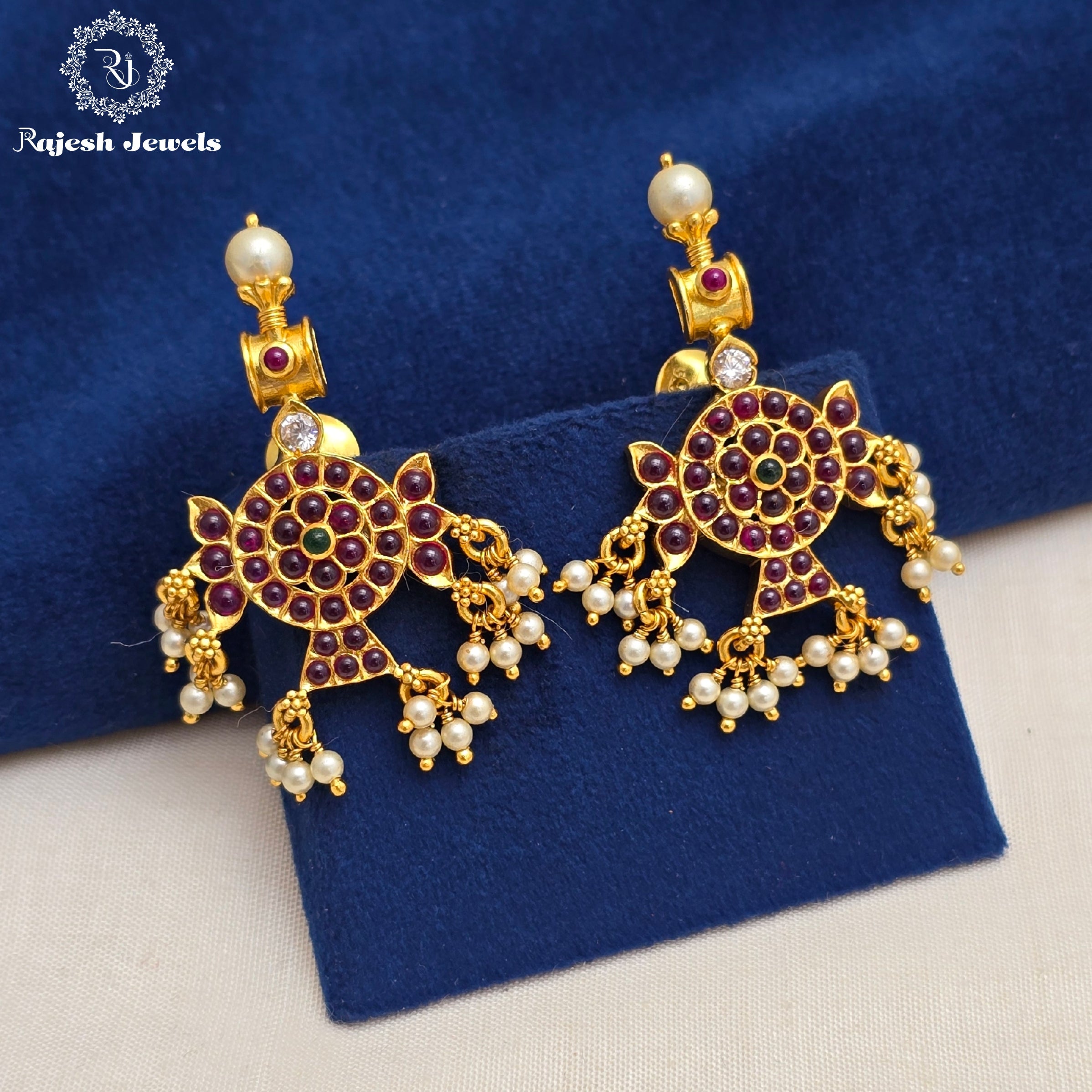 Balaji's Chakra Chandbali Earrings