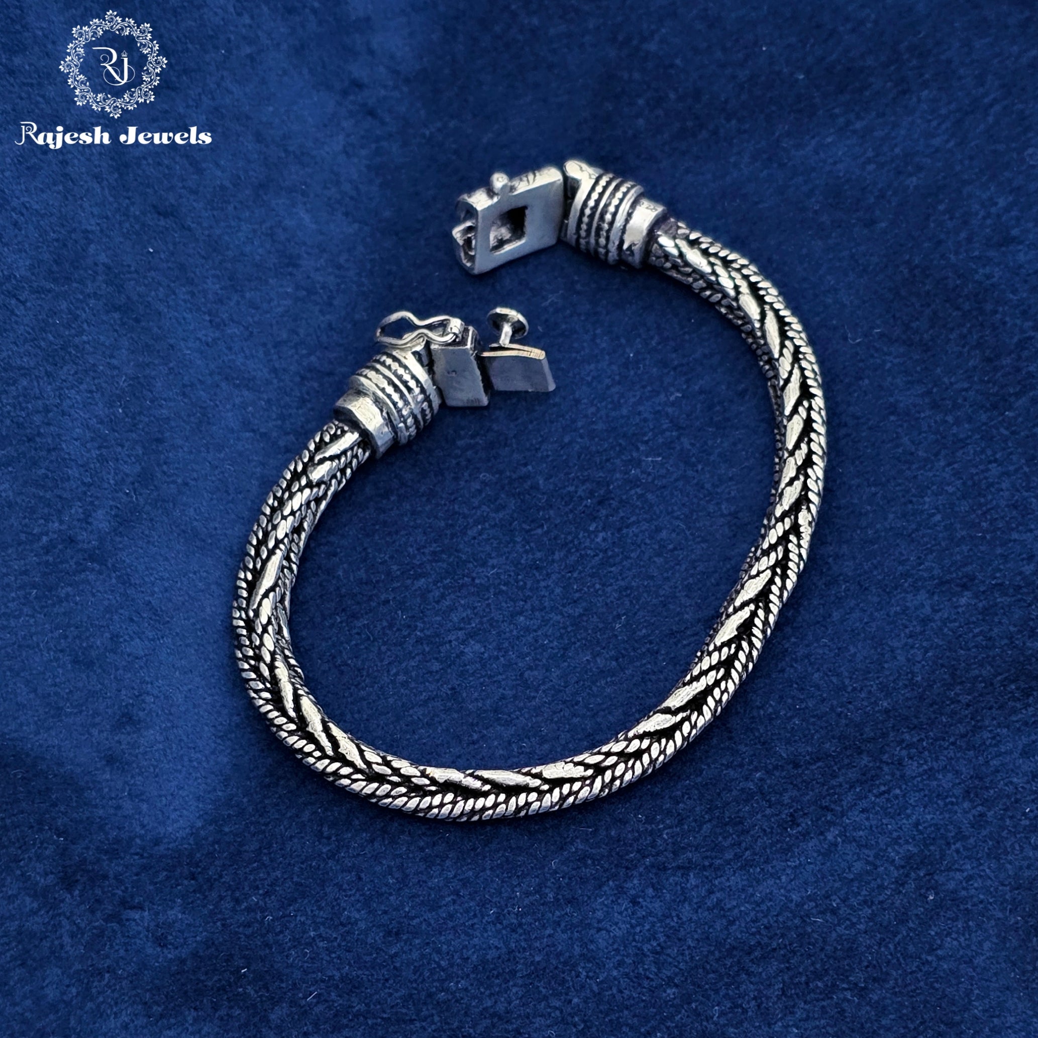 Glorified Oxidised Men's Bracelet