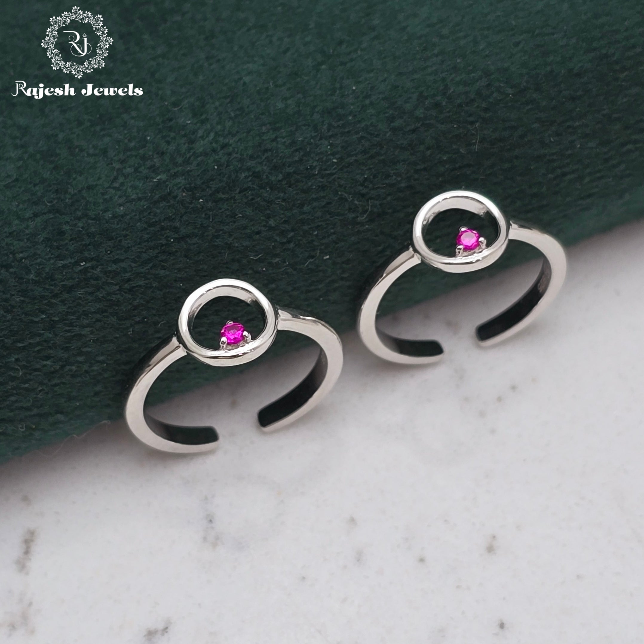 Chic Pink Cz Toerings