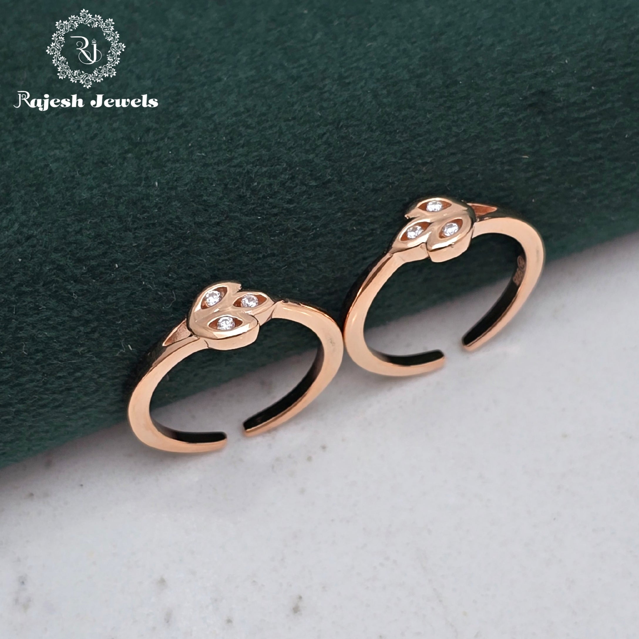 Fantastic Cz Rosegold Toerings