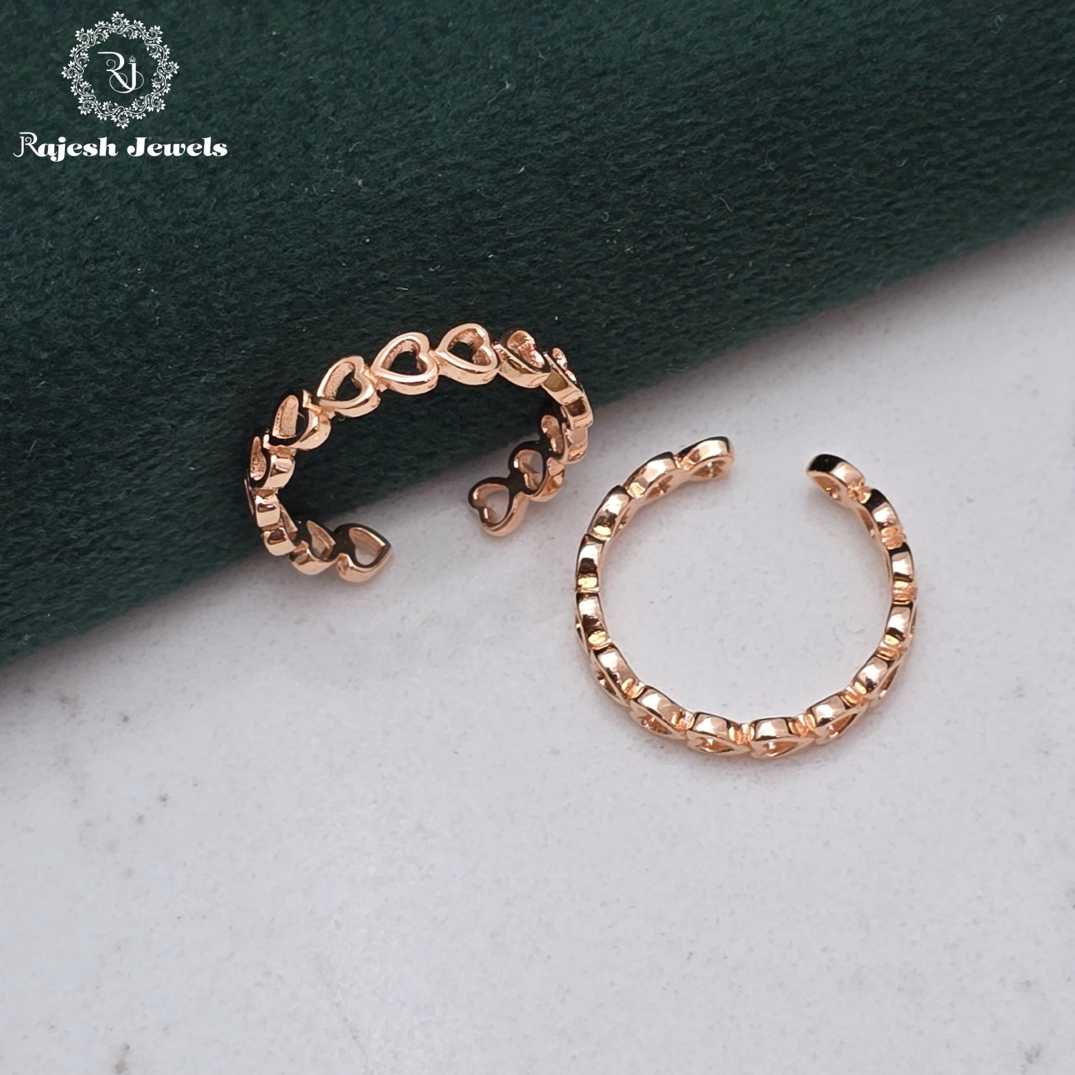Little Heart Rosegold Toerings