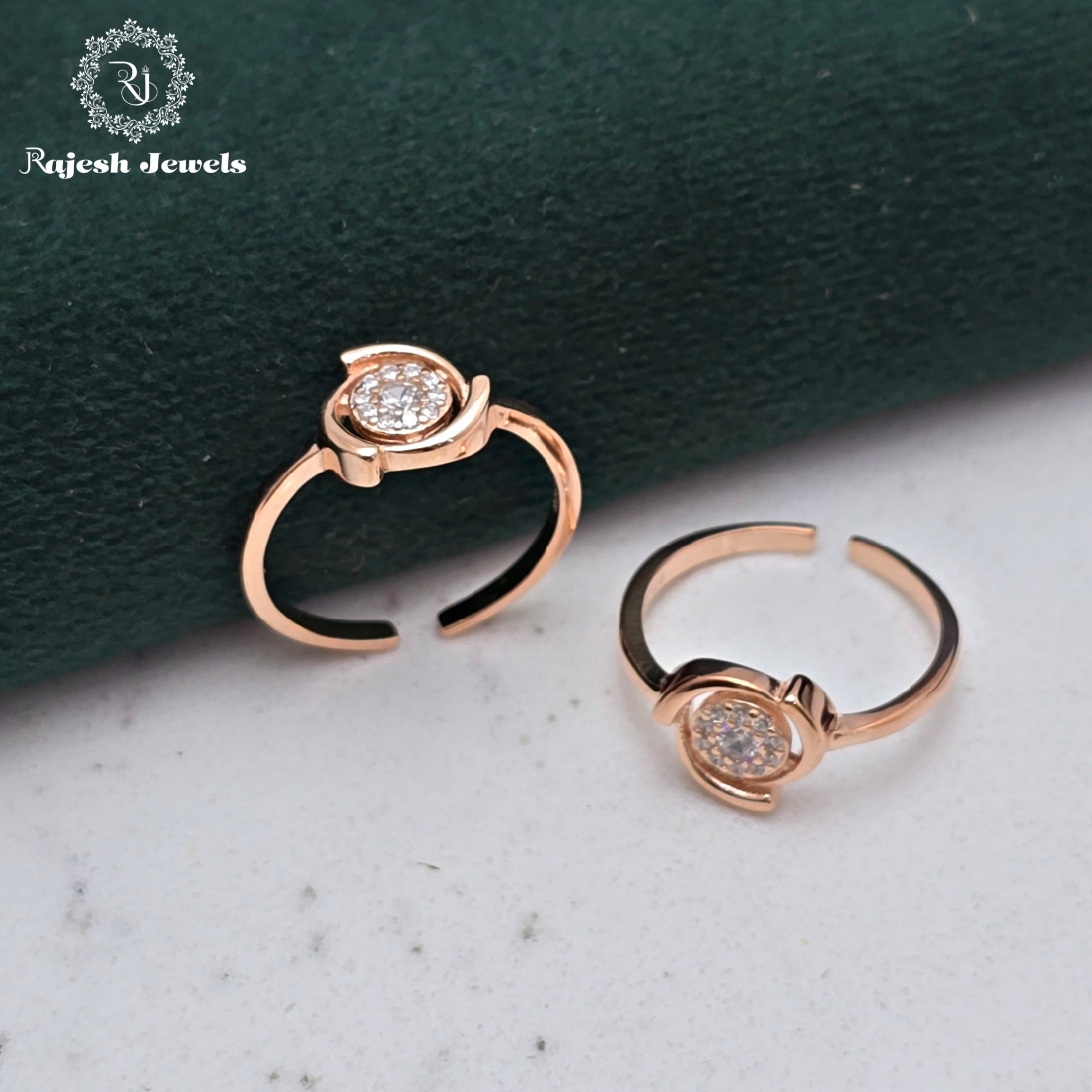 Sparkling Rosegold Toering