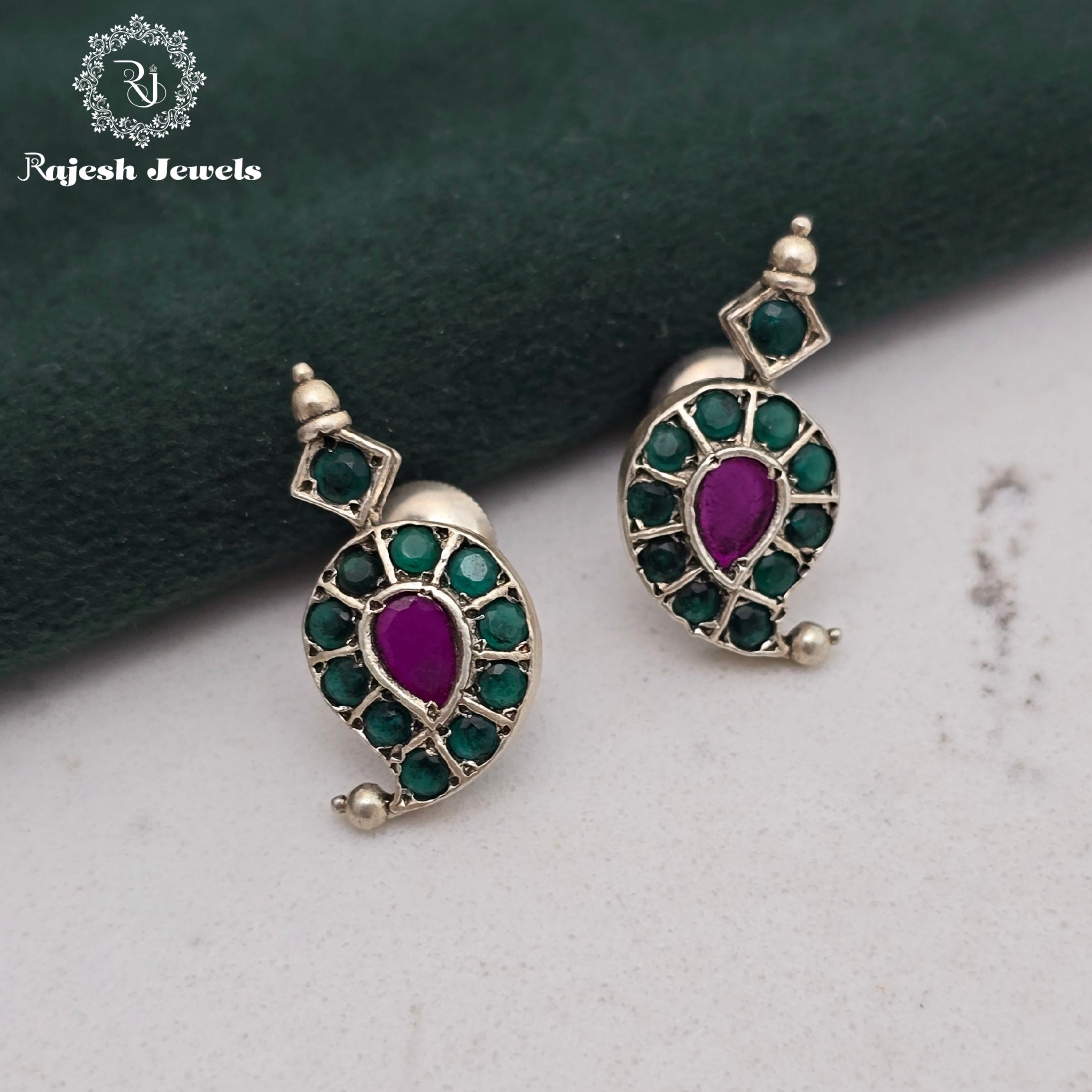 Blissful Mango Stud Earrings