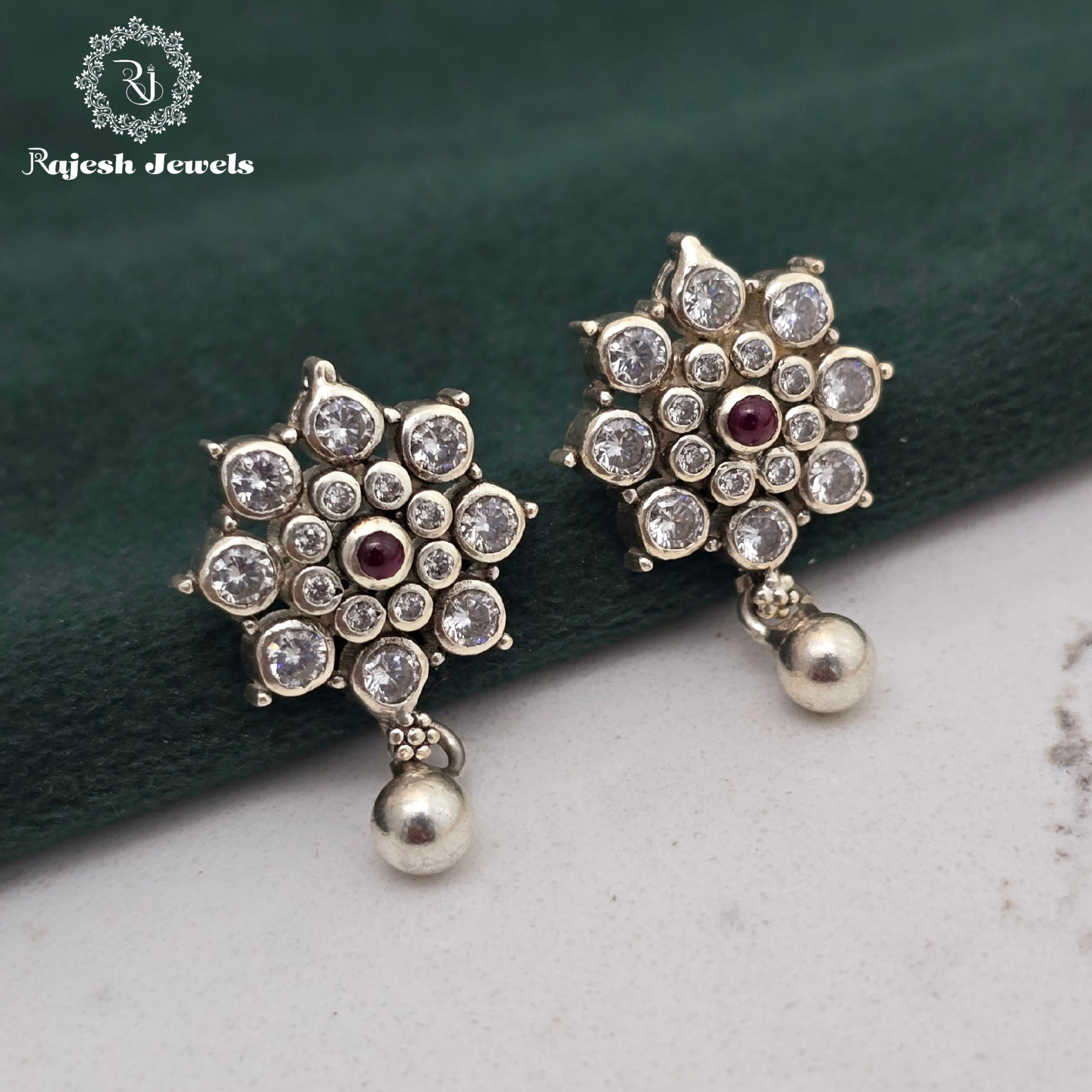 Shimmering Stud Earrings