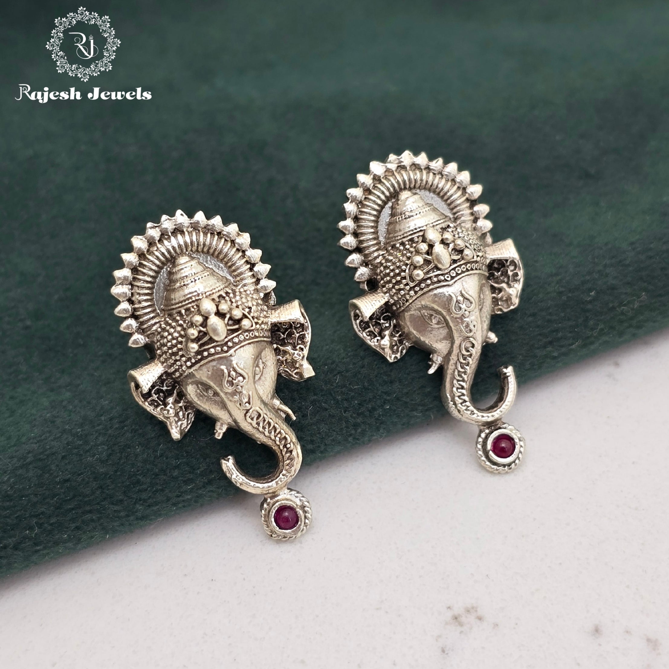 Electrifying Elephant Face Earrings