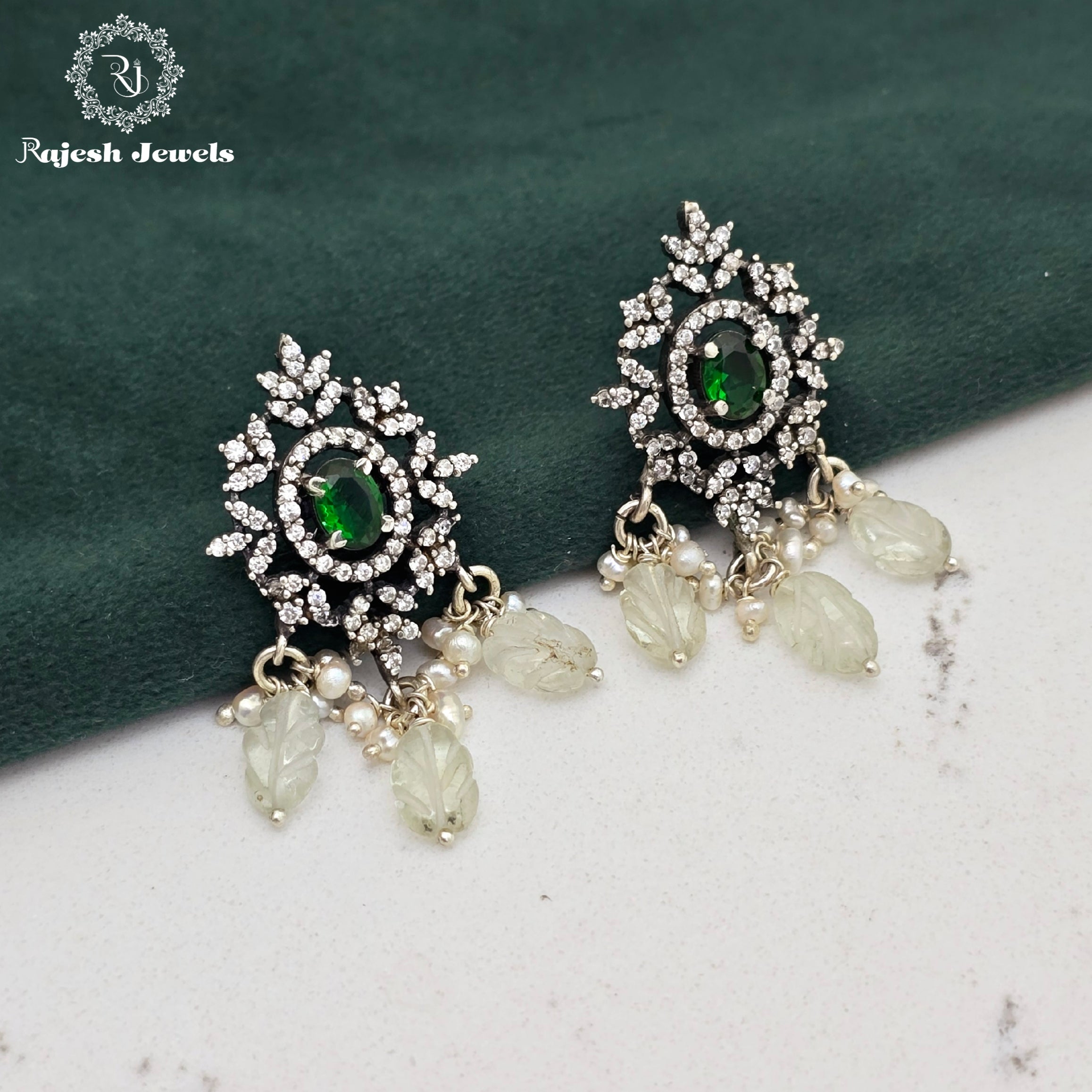 Shinning Cz Stud Earrings
