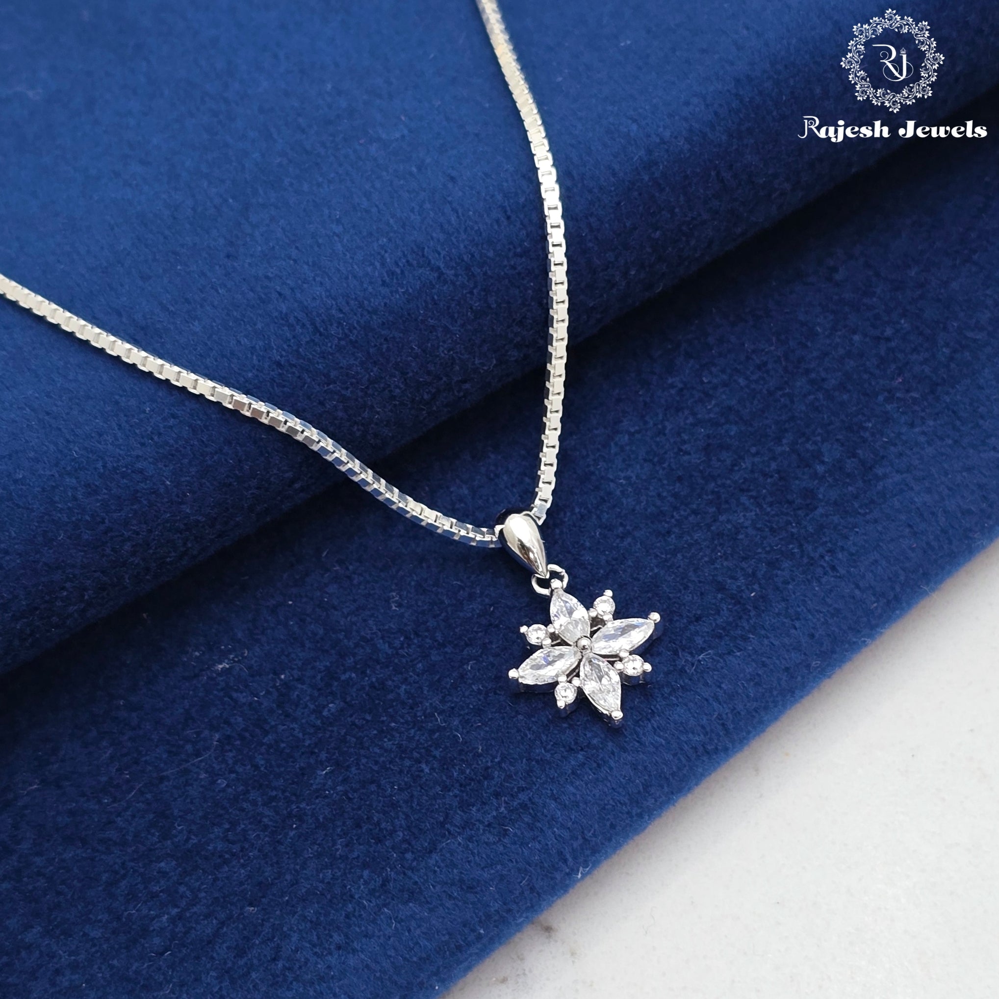 Sparkling Cz Chain & Pendant