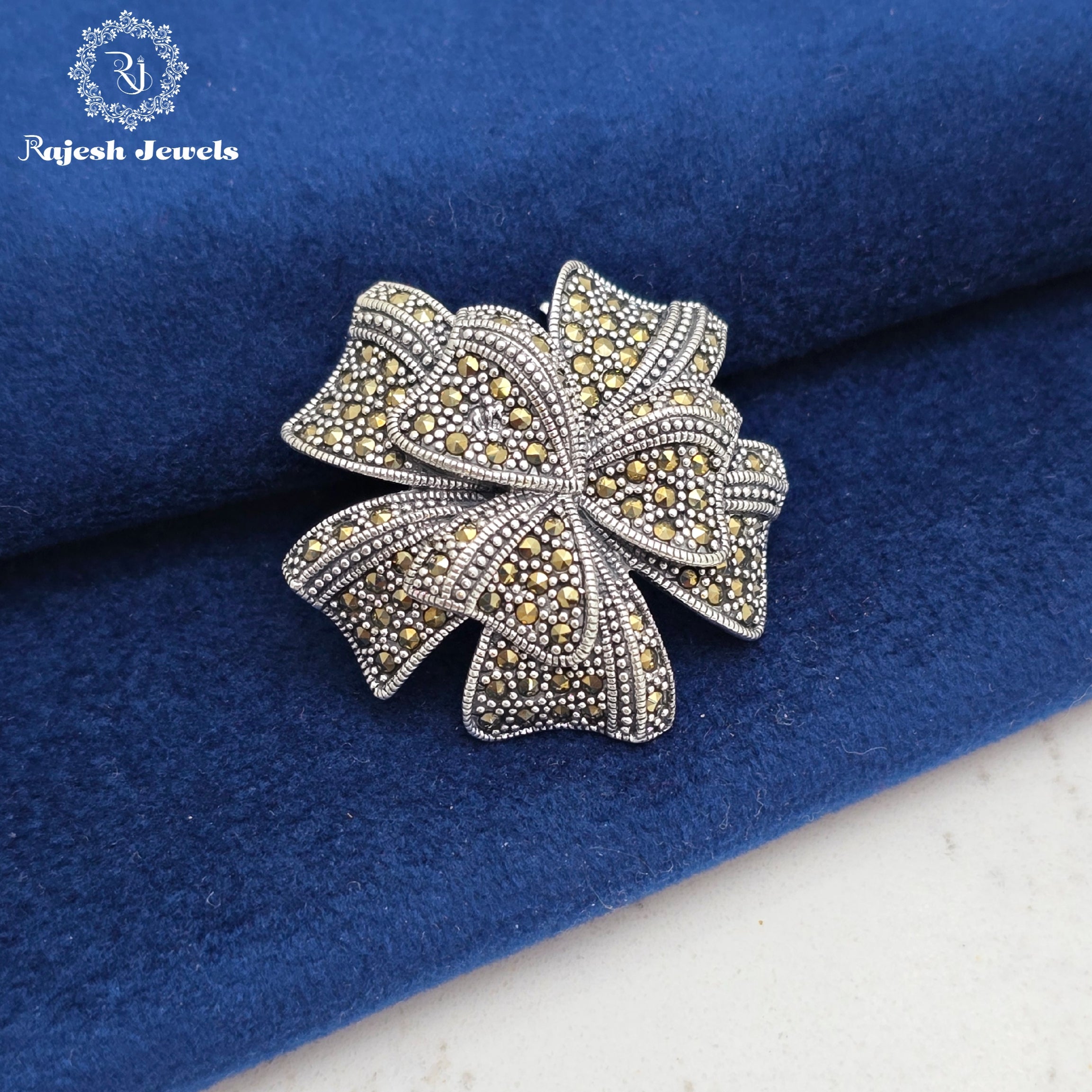 Adorable Marcasite Brooch
