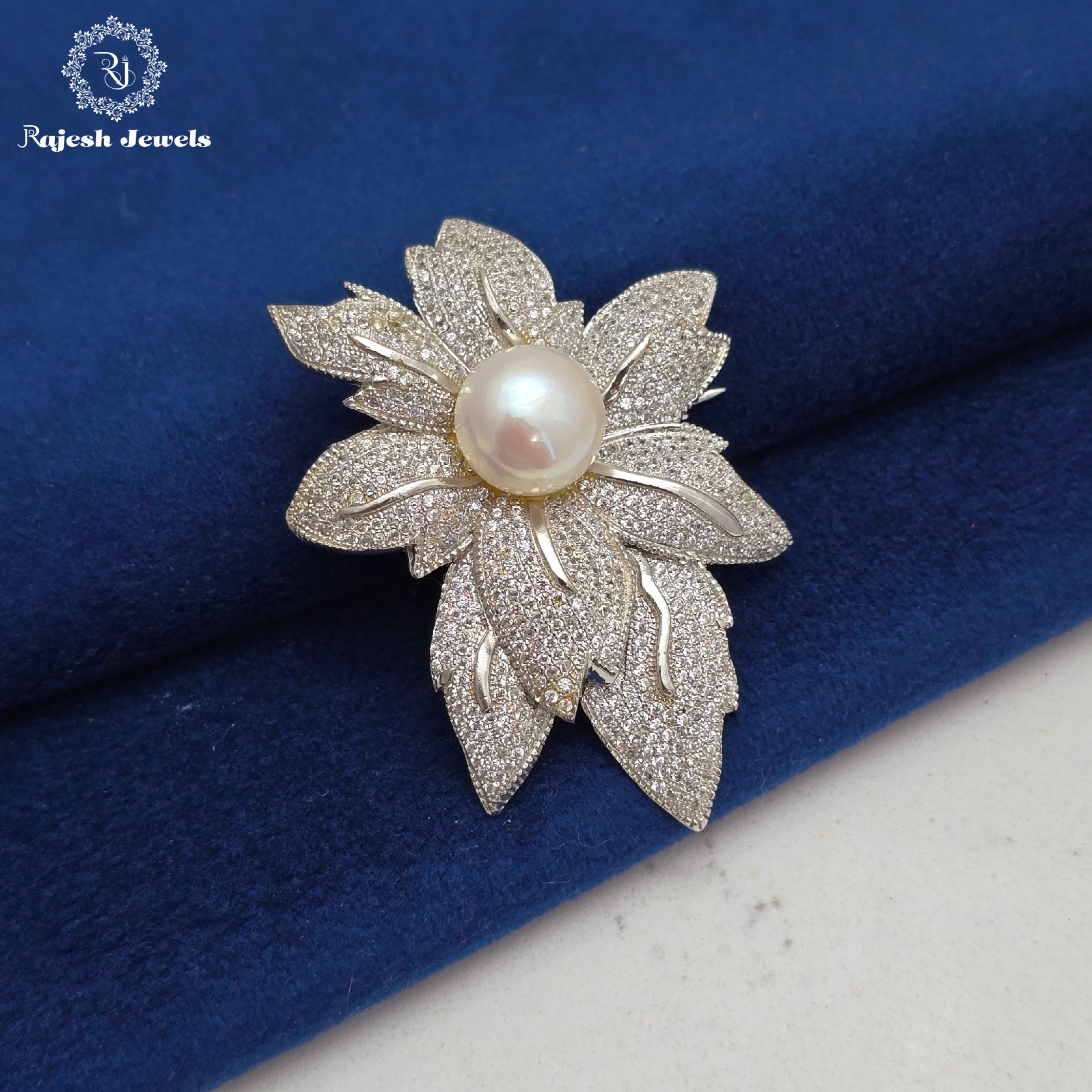 Vibrant Pearl Brooch
