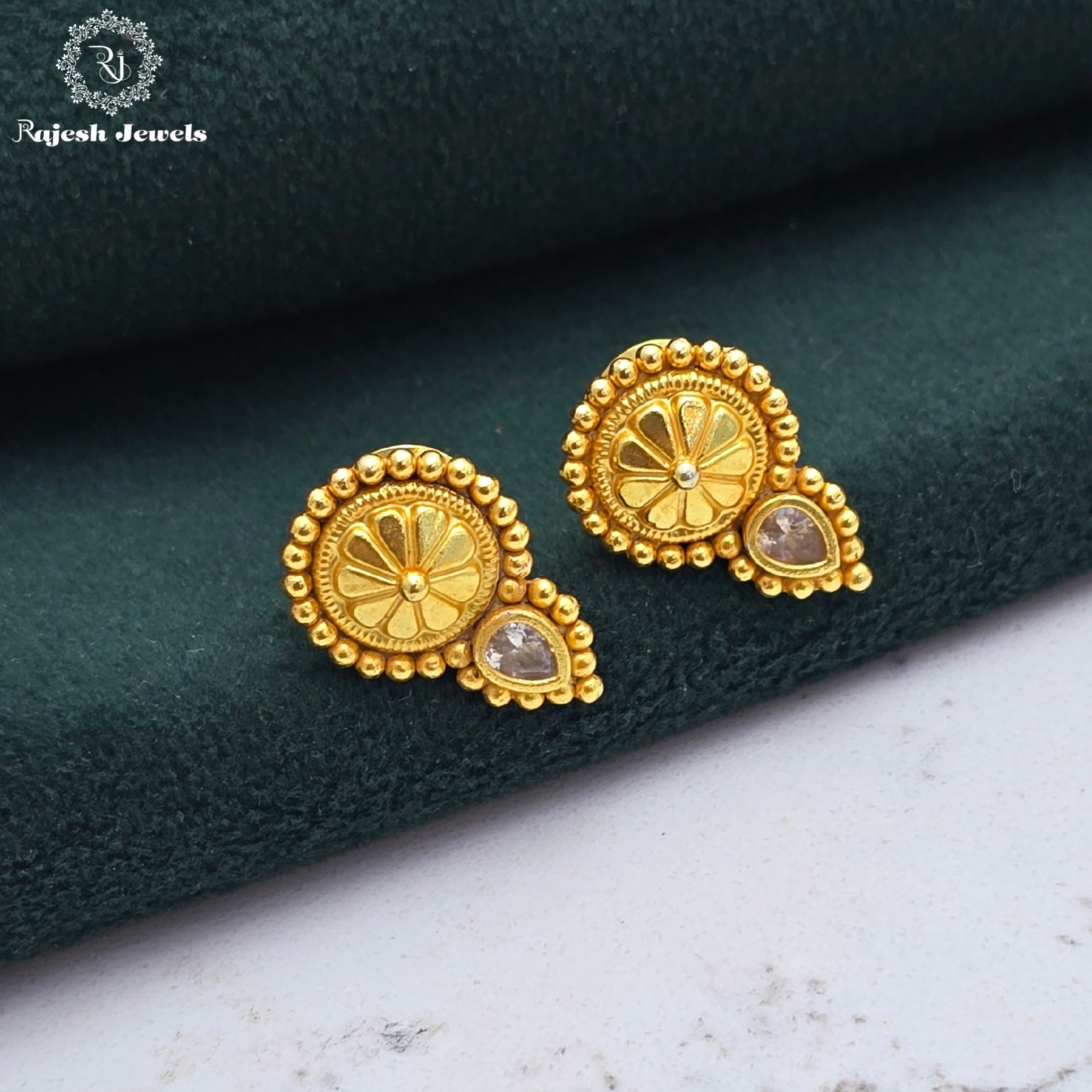 Self Reliant Gold Plated Earrings