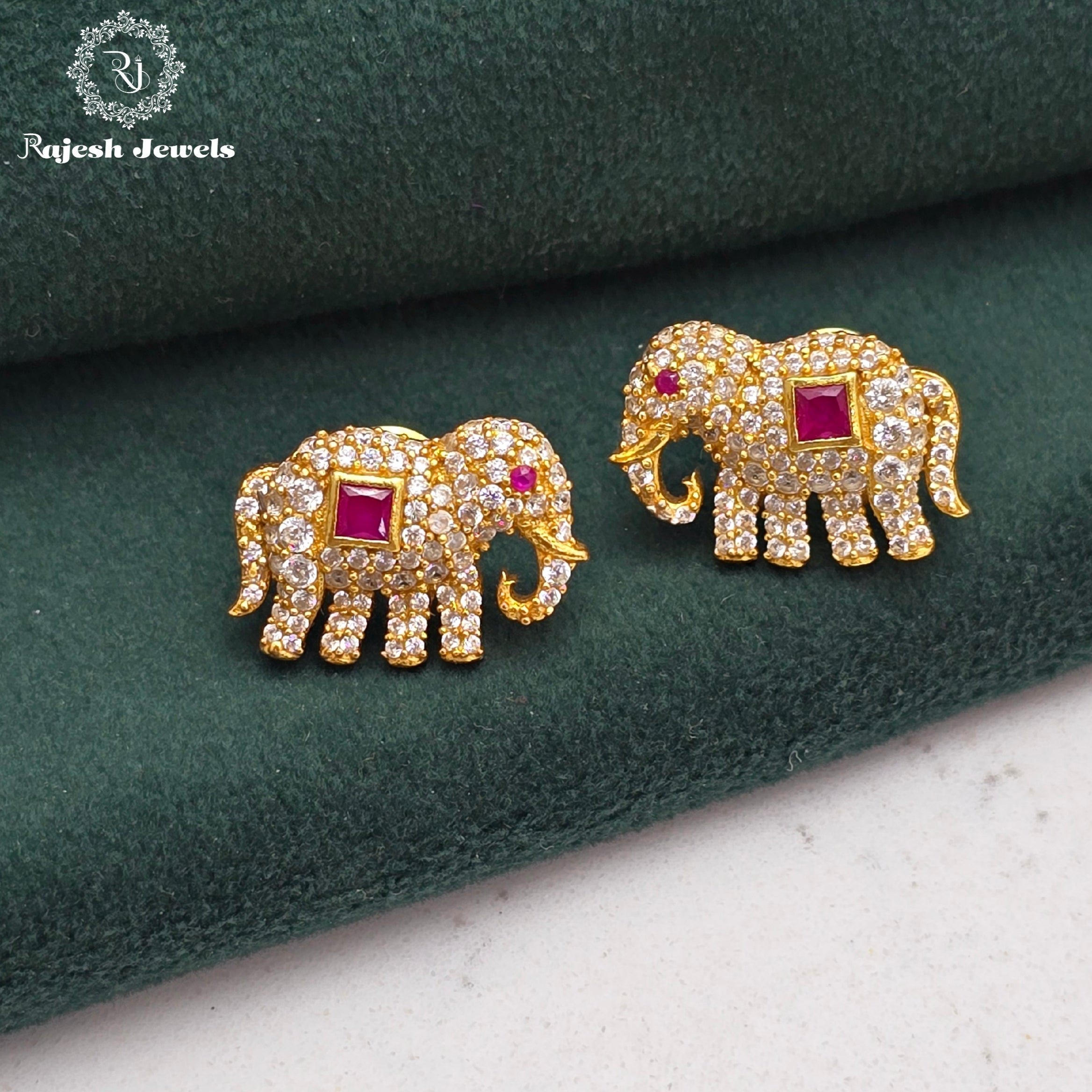 Amazing Elephant Stud Earrings